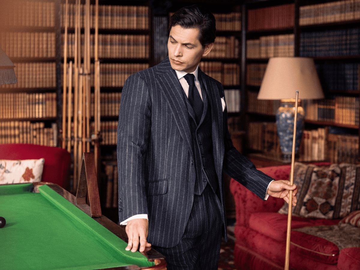 The Chalk Stripe, the Made to Measure suit of the Season