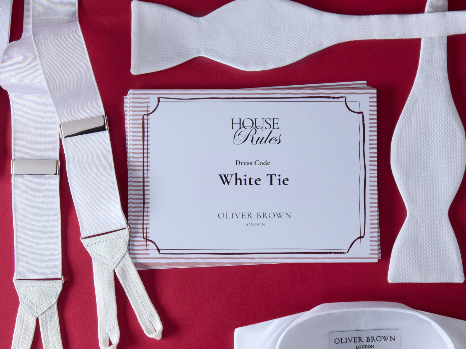 White Tie Style Guide by Oliver Brown White Tie Style Guide by Oliver Brown