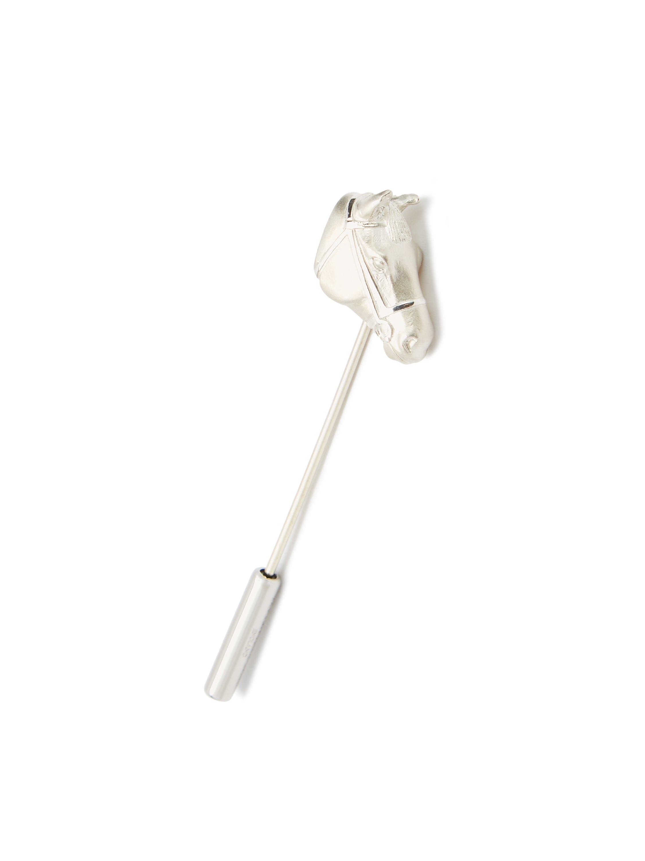 Sterling Silver Horse Head Tie Pin