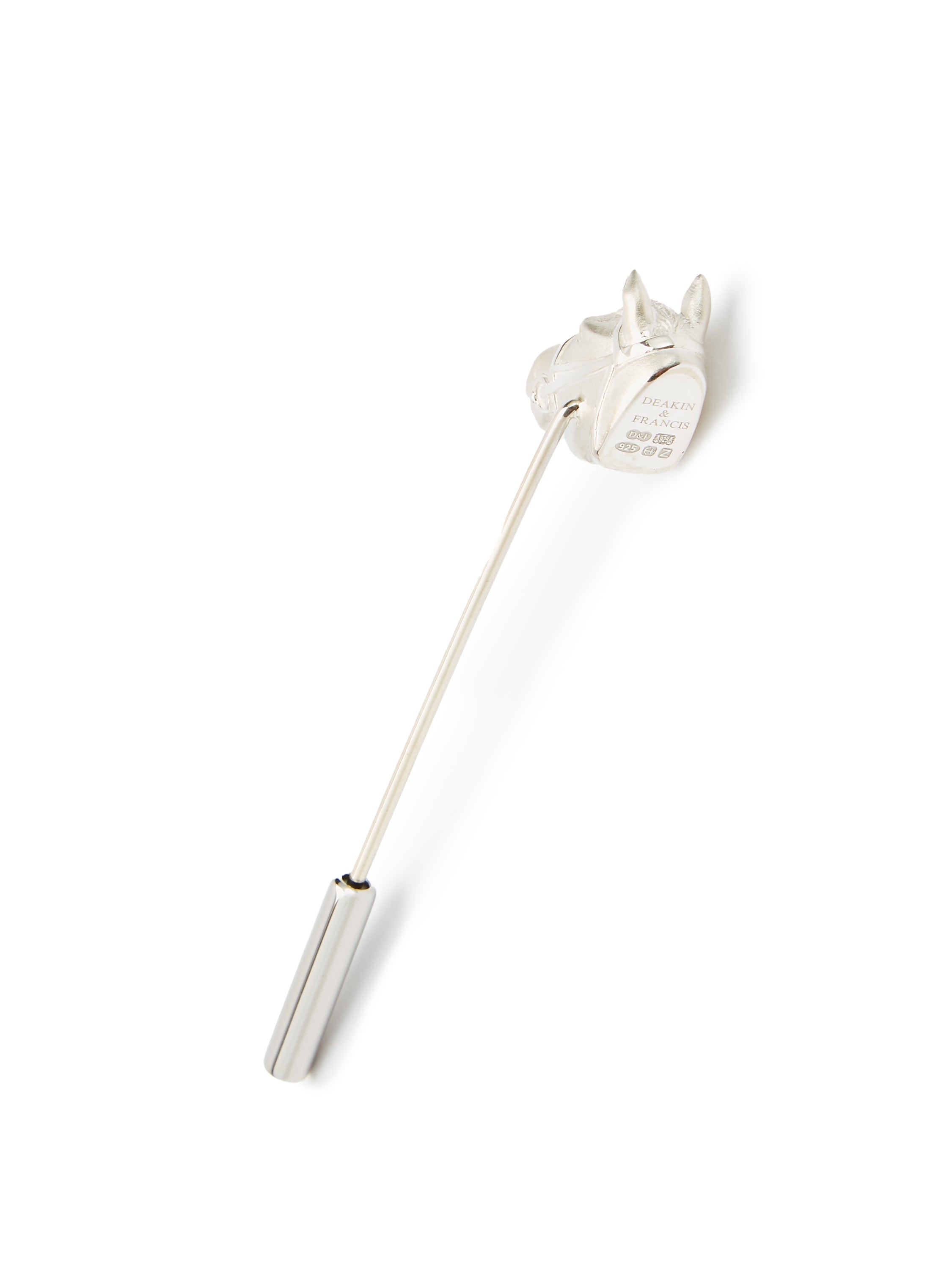 Sterling Silver Horse Head Tie Pin