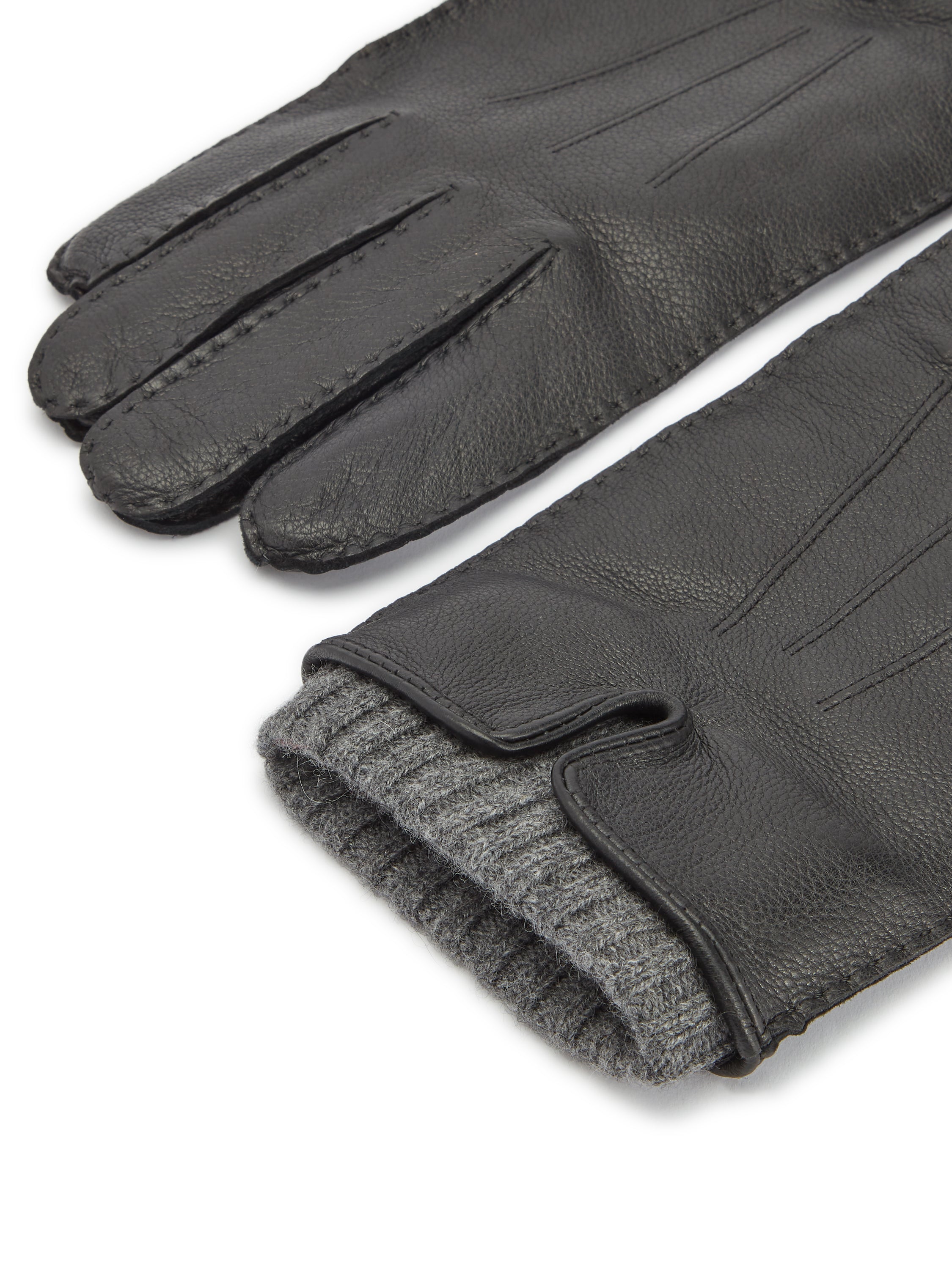 Sherborne Leather and Cashmere Lined Gloves