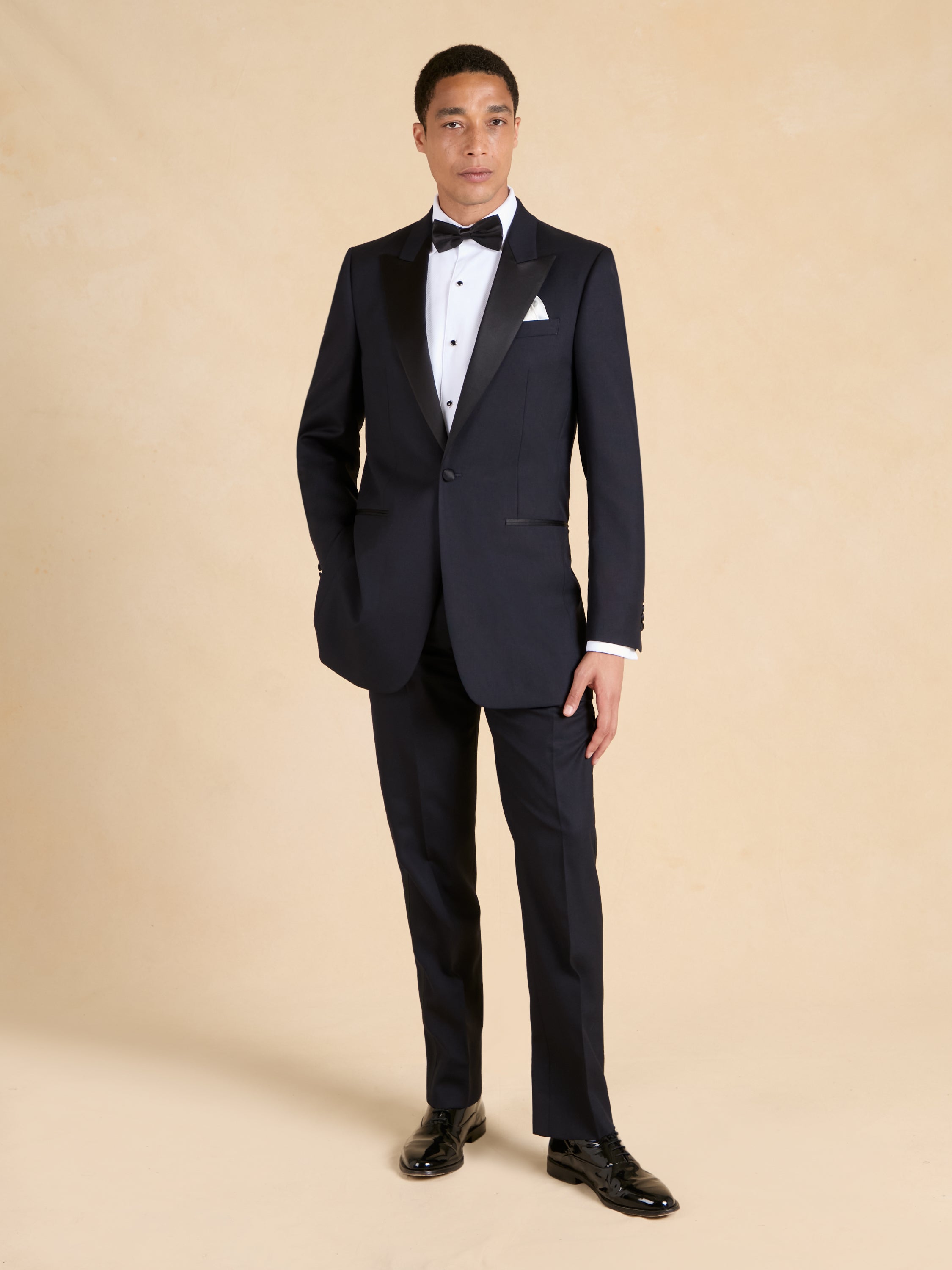 Carlyle Dinner Suit - Midnight Blue Wool