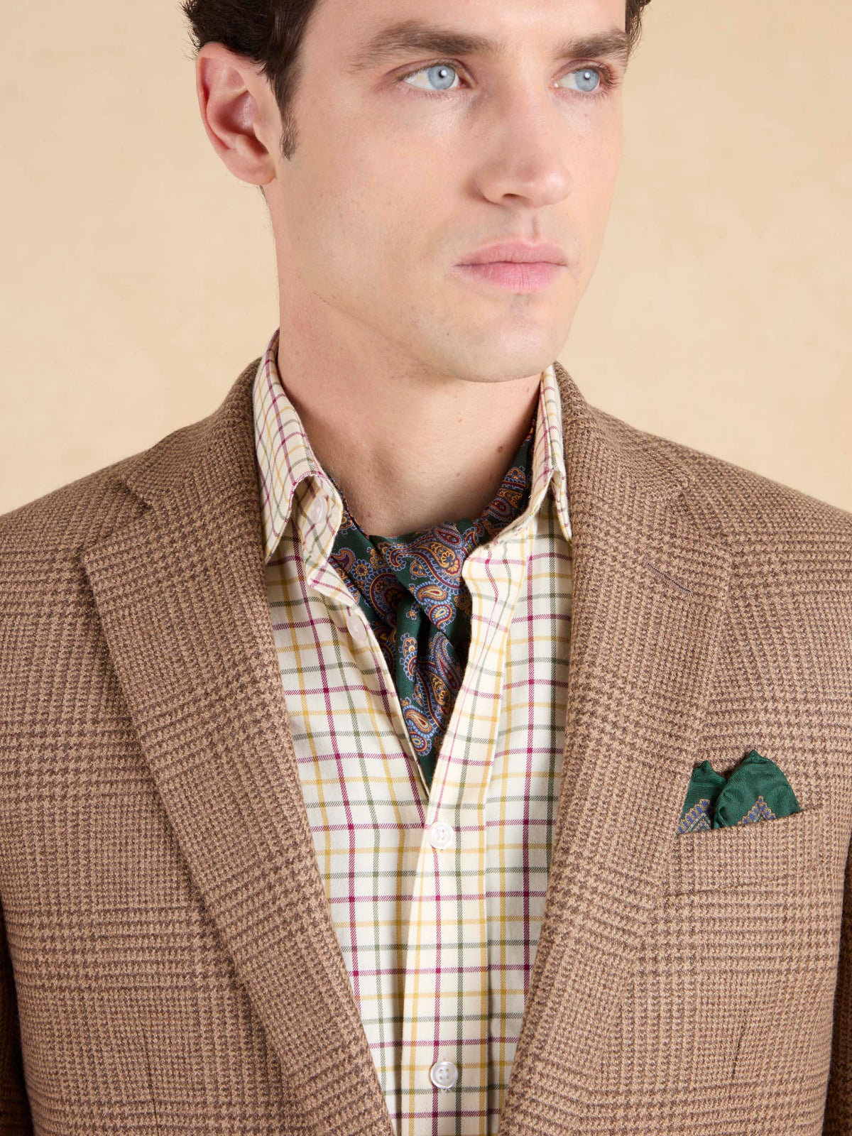Eaton Jacket - Brown Check Tweed