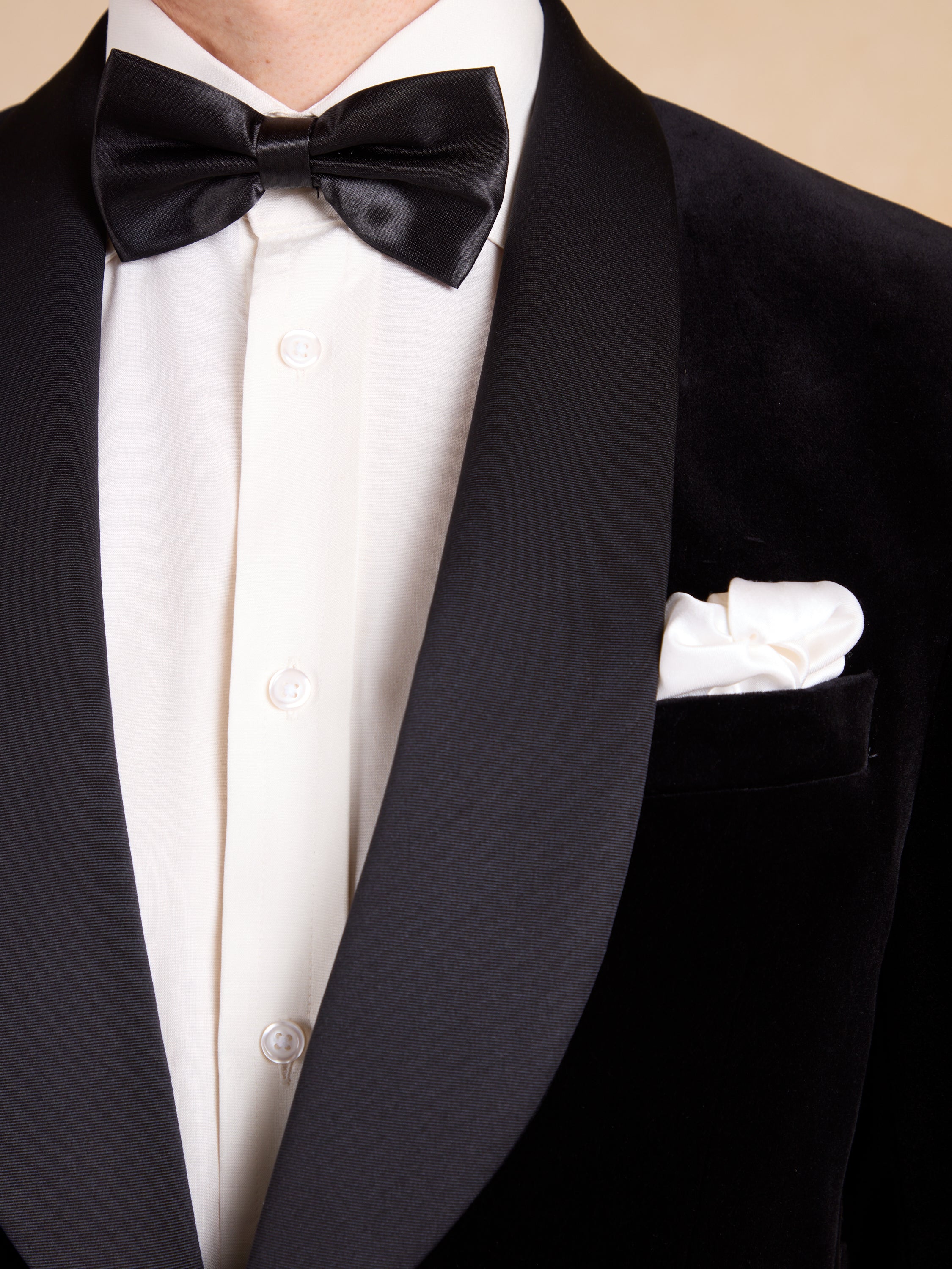 Whittaker Smoking Jacket - Black Velvet