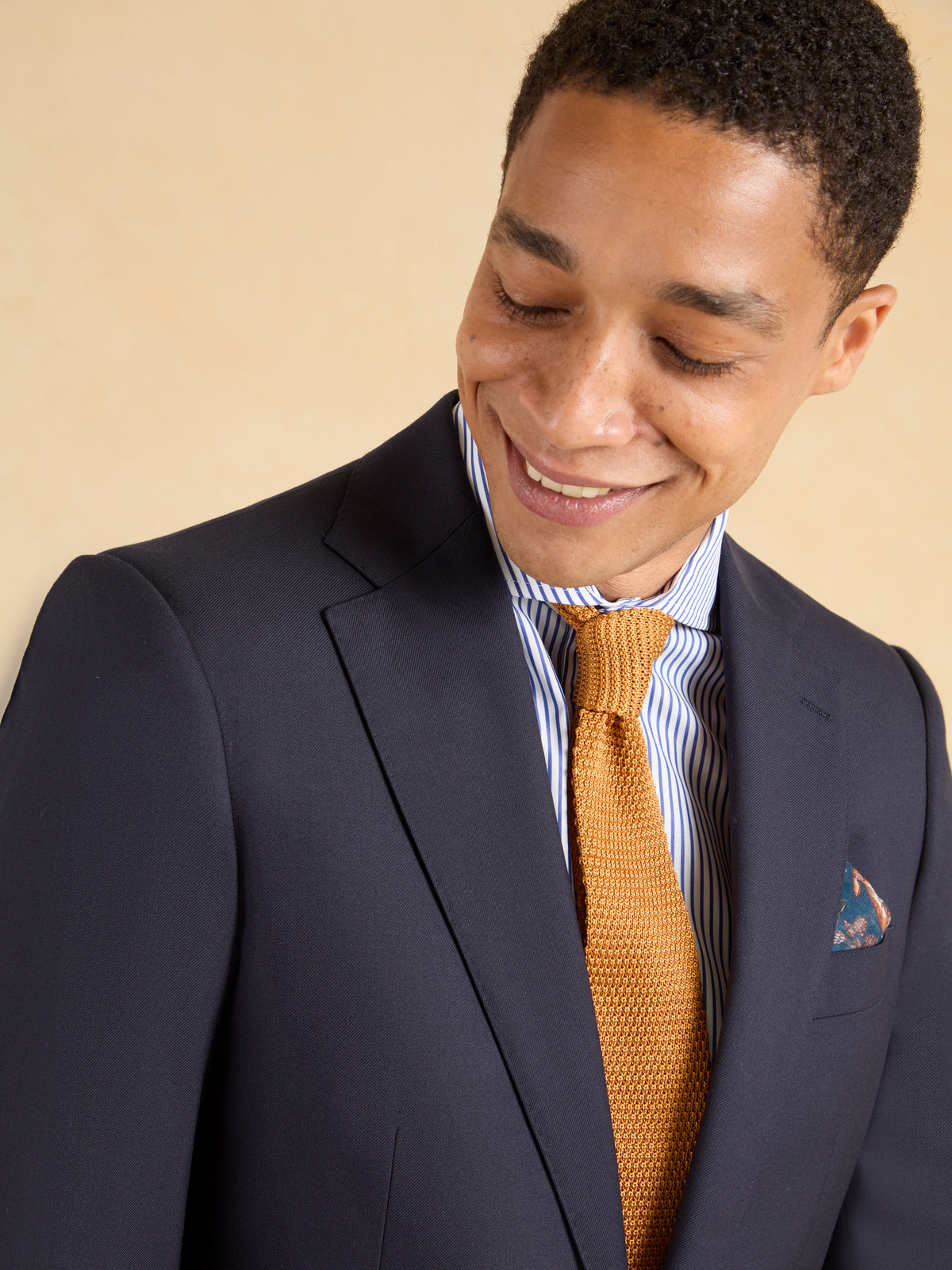 Mayfair Suit - Navy Twill Wool