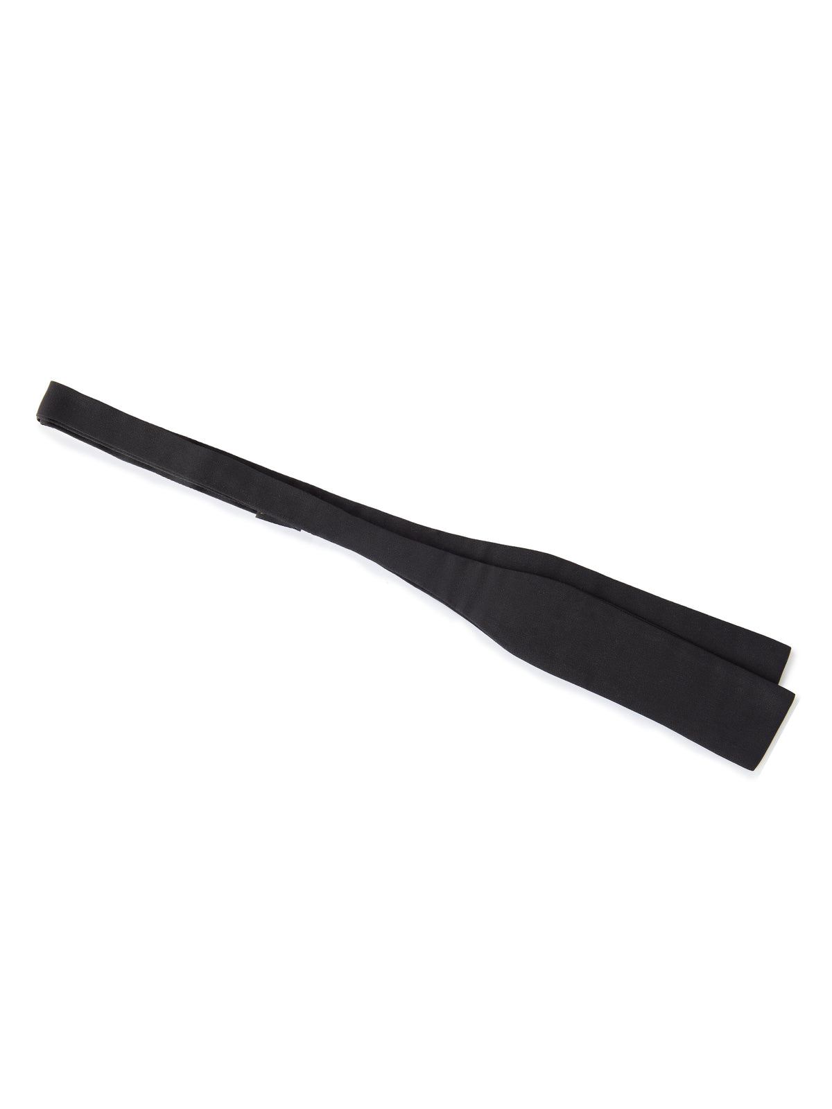Silk Barathea Bat Wing Bow Tie - Black