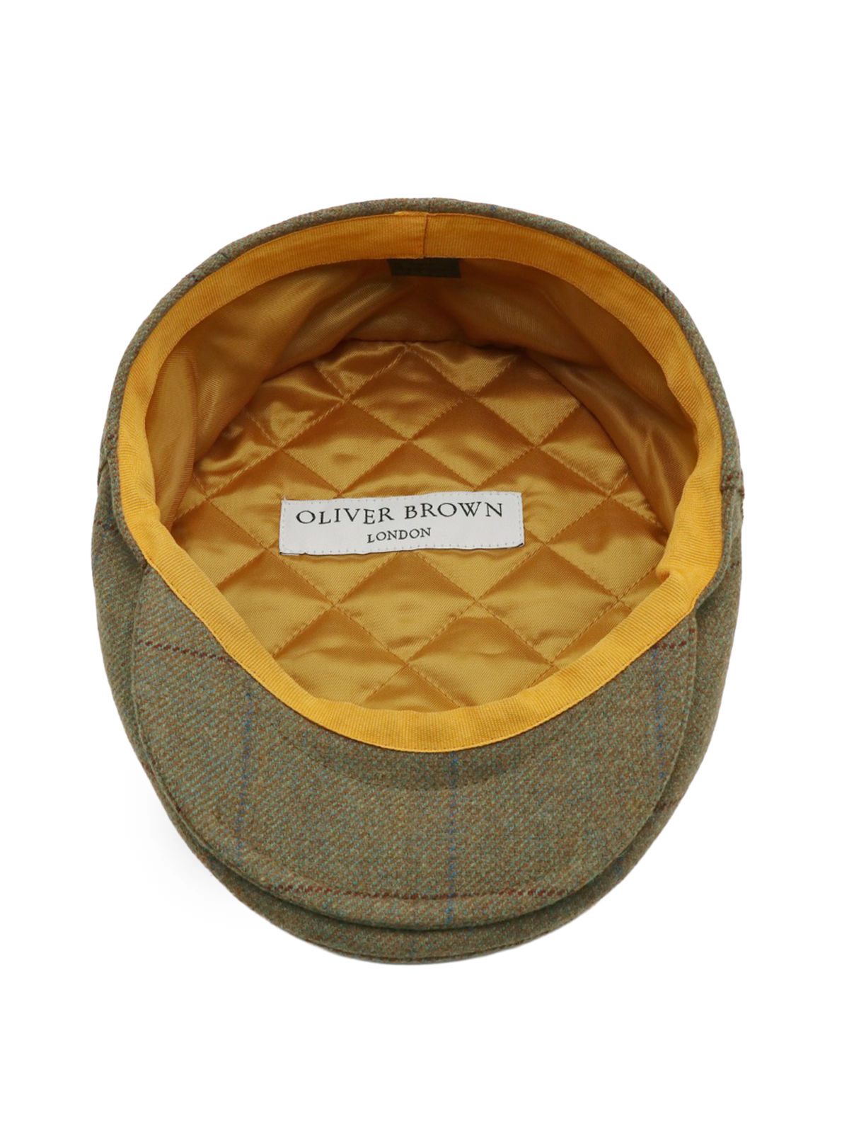 Autumn Bracken Check Cheshire Flat Cap