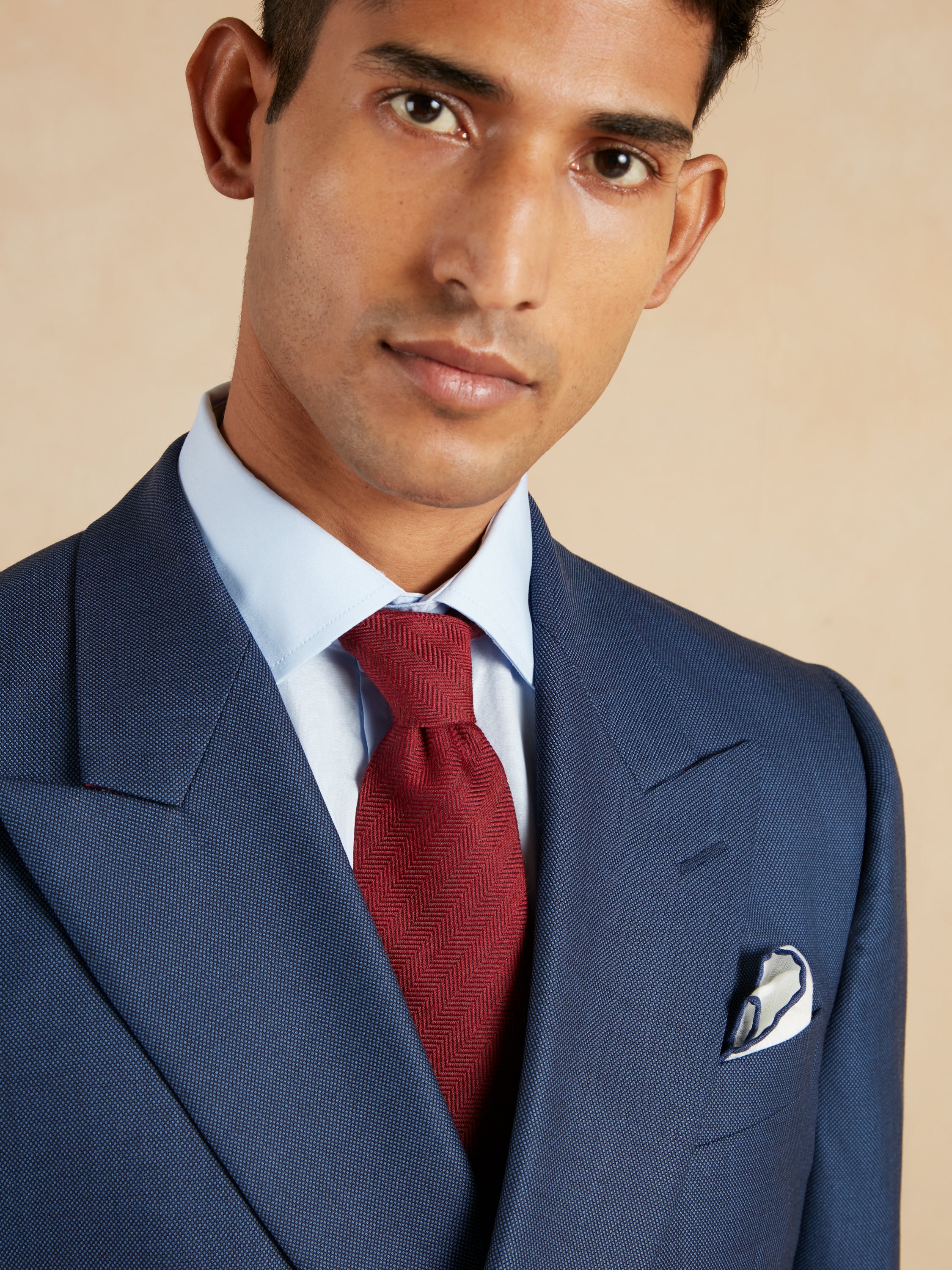 Cadogan Suit - Navy Birdseye