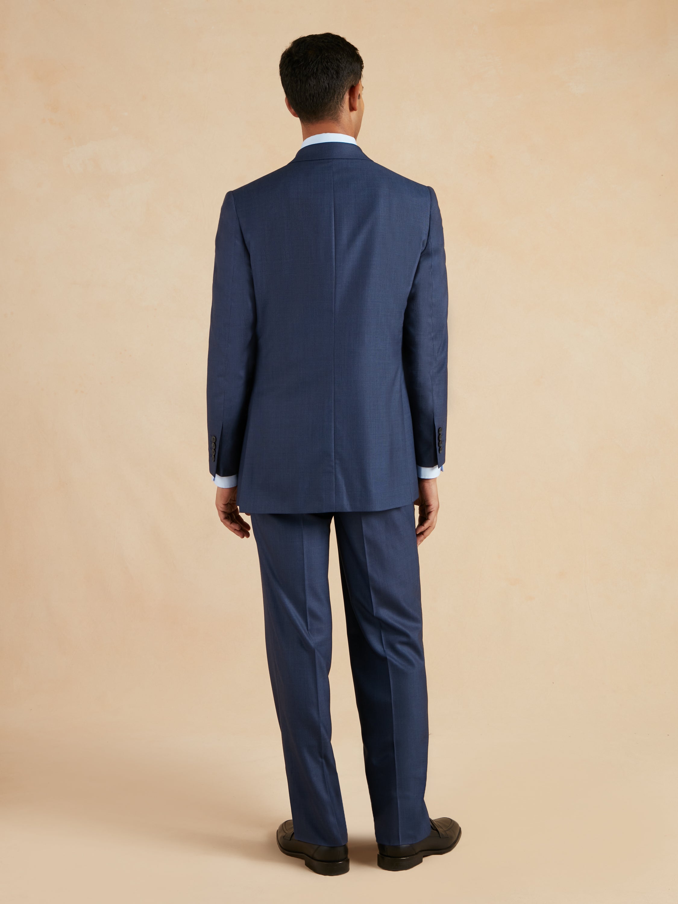 Cadogan Suit - Navy Birdseye