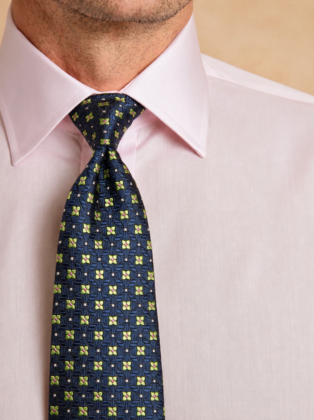 Single Cuff City Shirt, Poplin - Pink