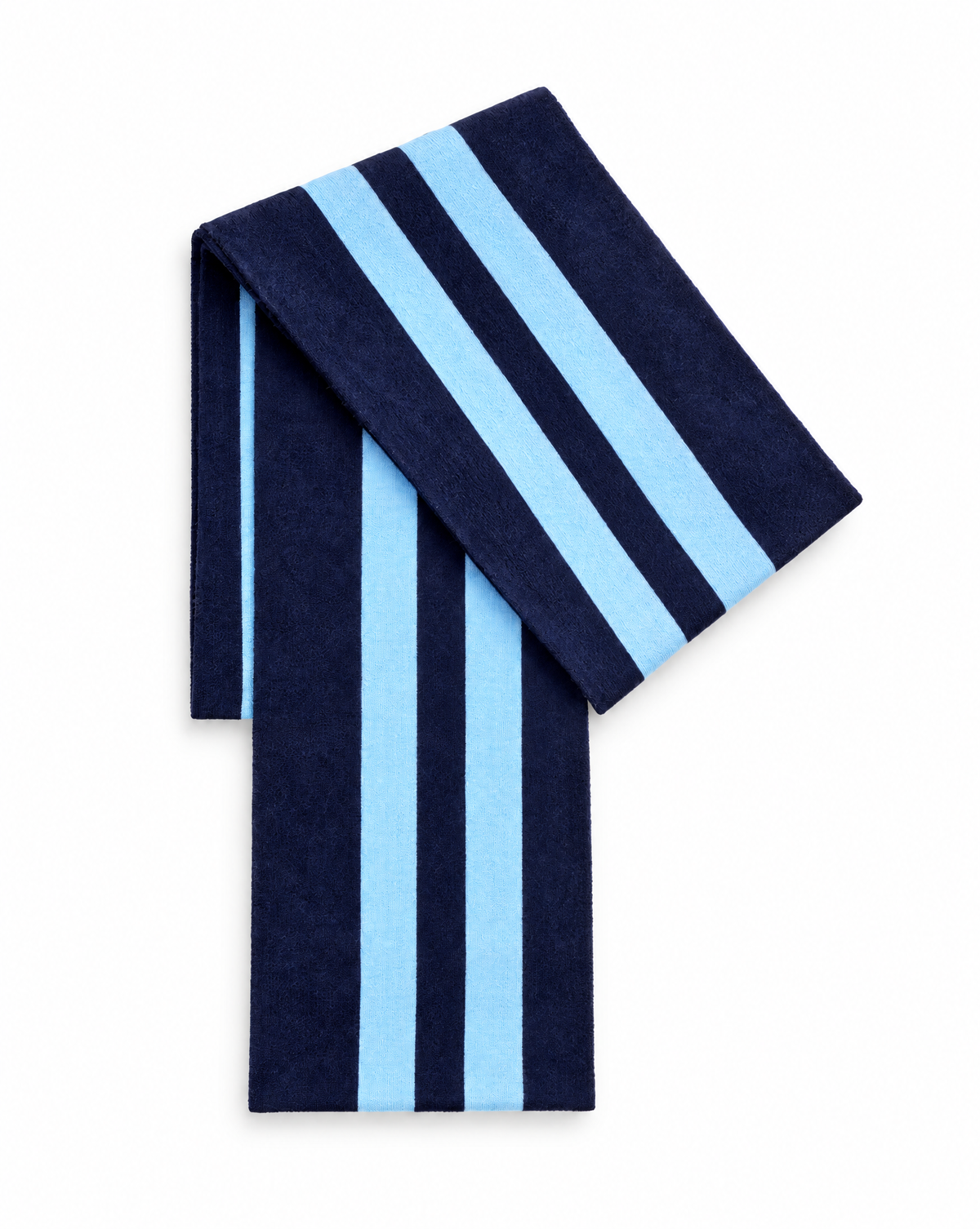 Collegiate Scarf - Navy/Pale Blue