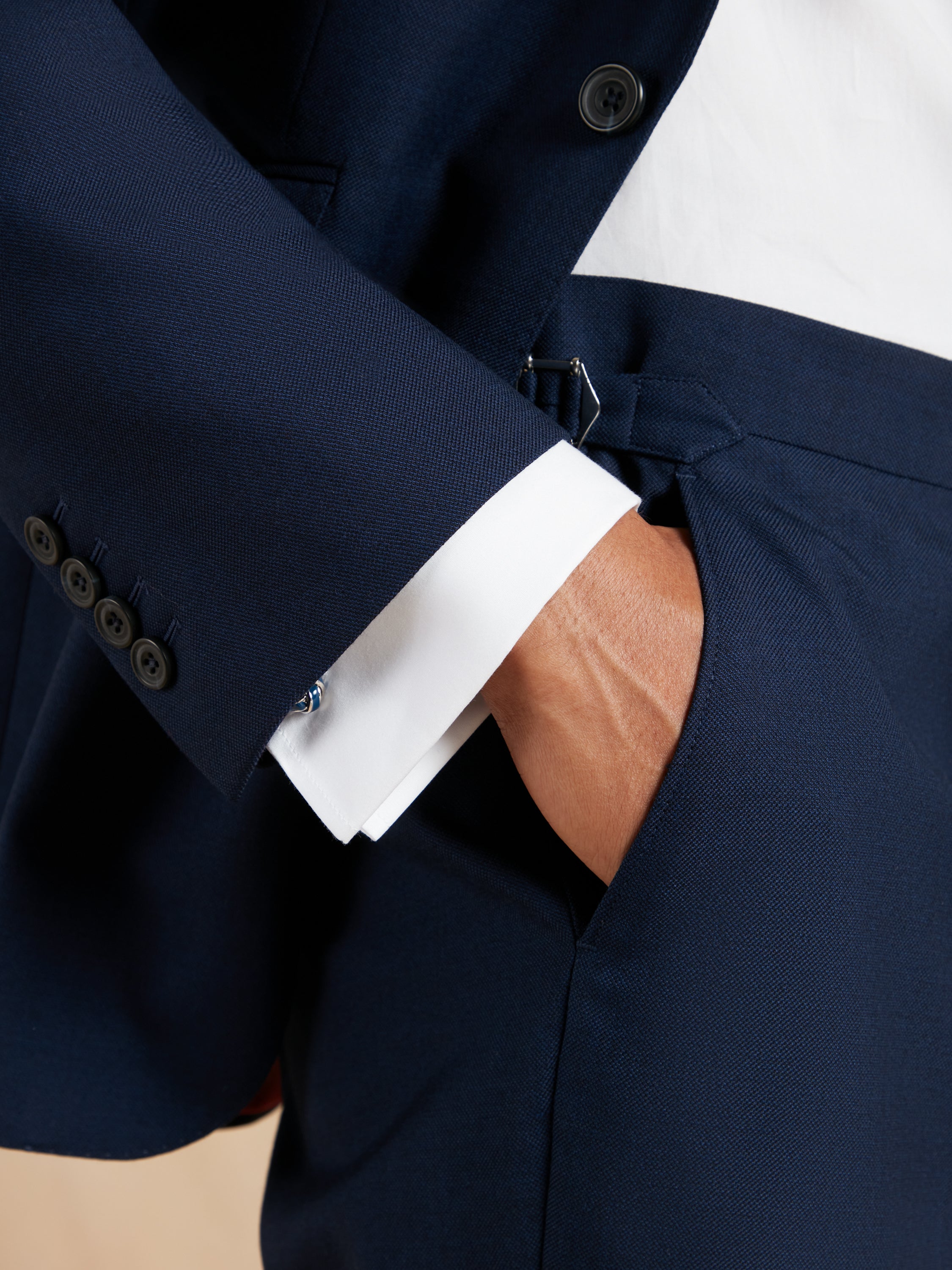 Eaton Suit - Pick and Pick Rich Blue