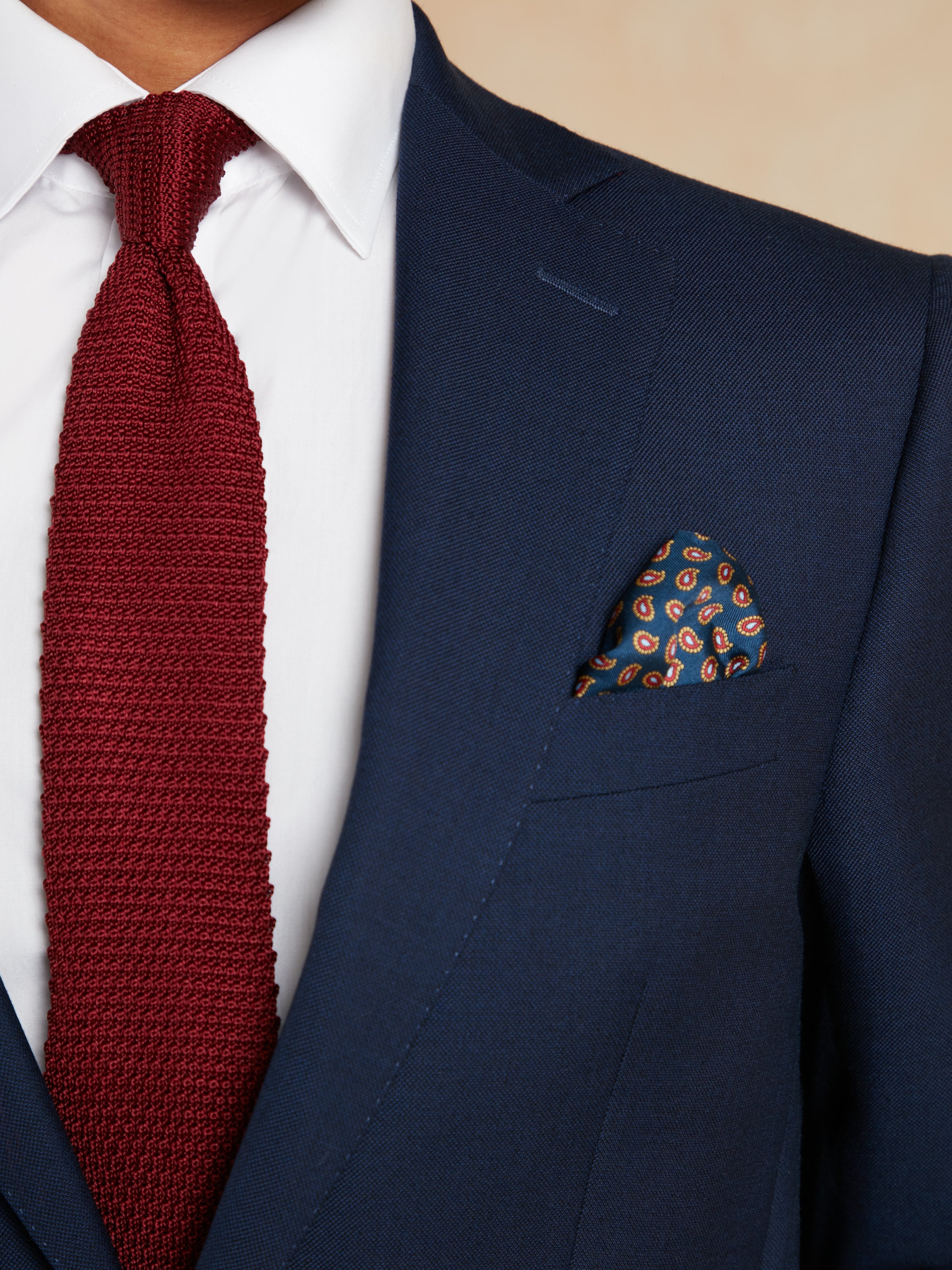 Eaton Suit - Pick and Pick Rich Blue