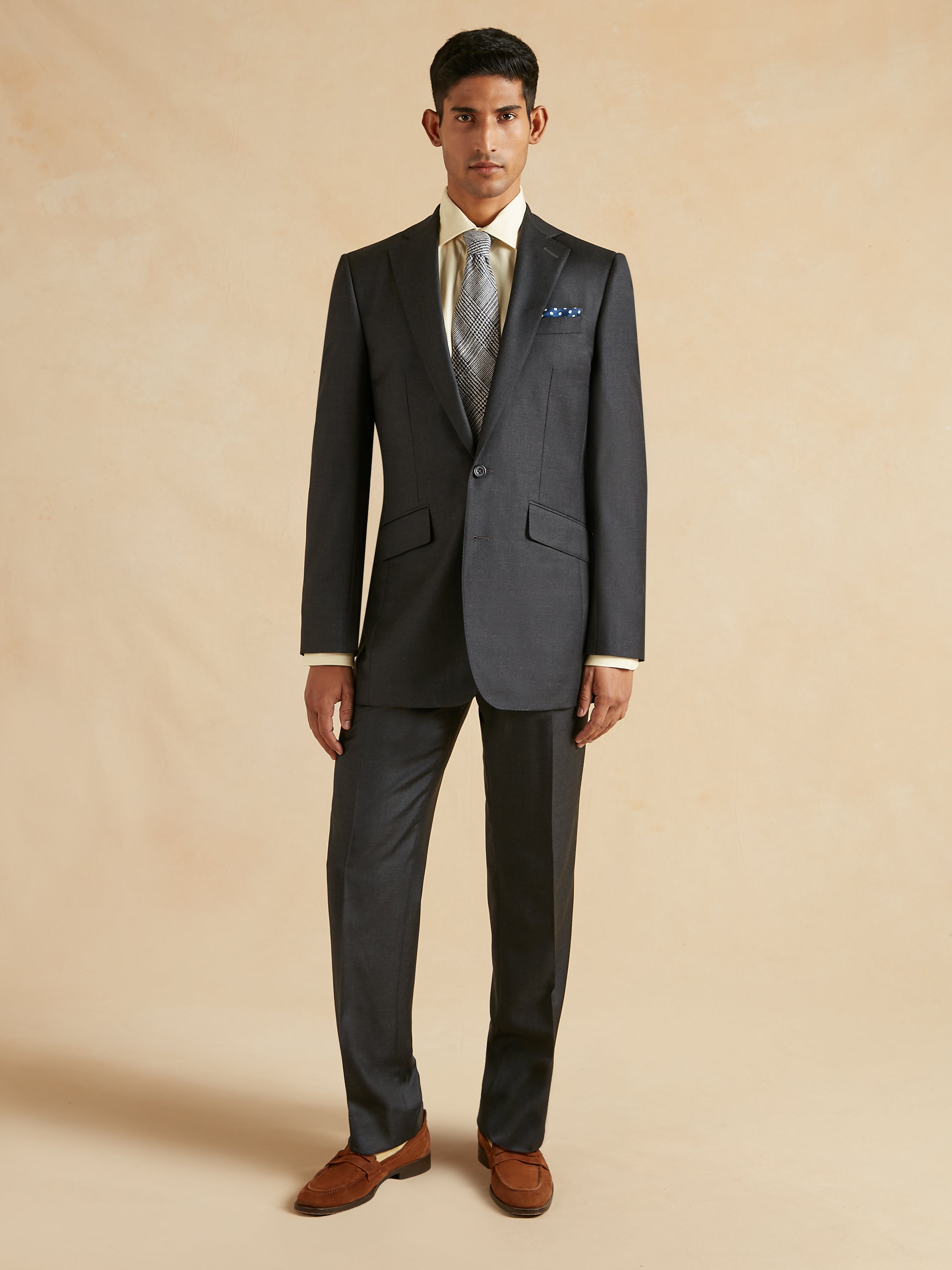 Eaton Suit - Mid Weight Wool - Charcoal