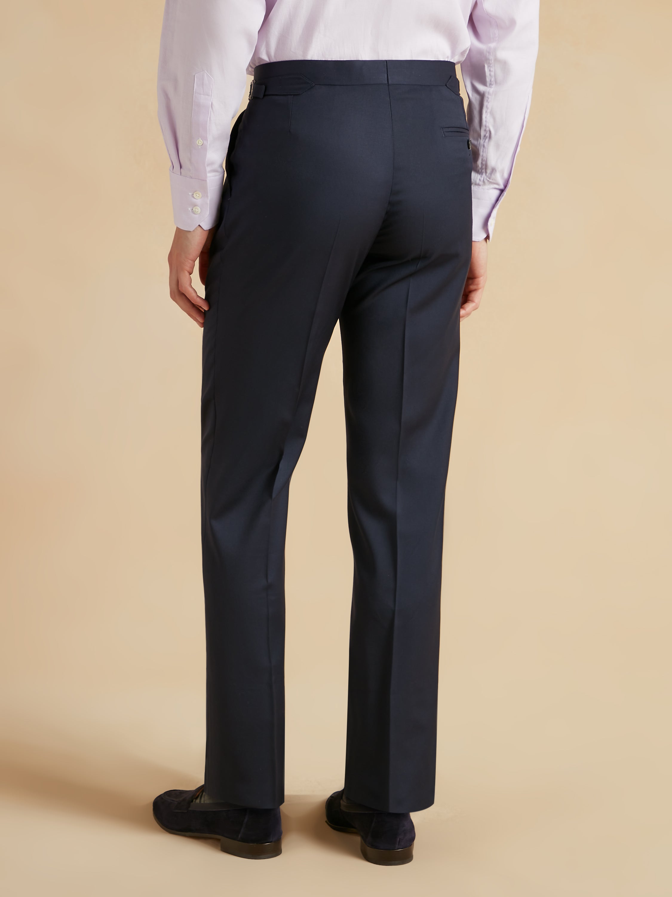 Eaton Suit Natural Stretch Italian Wool - Navy