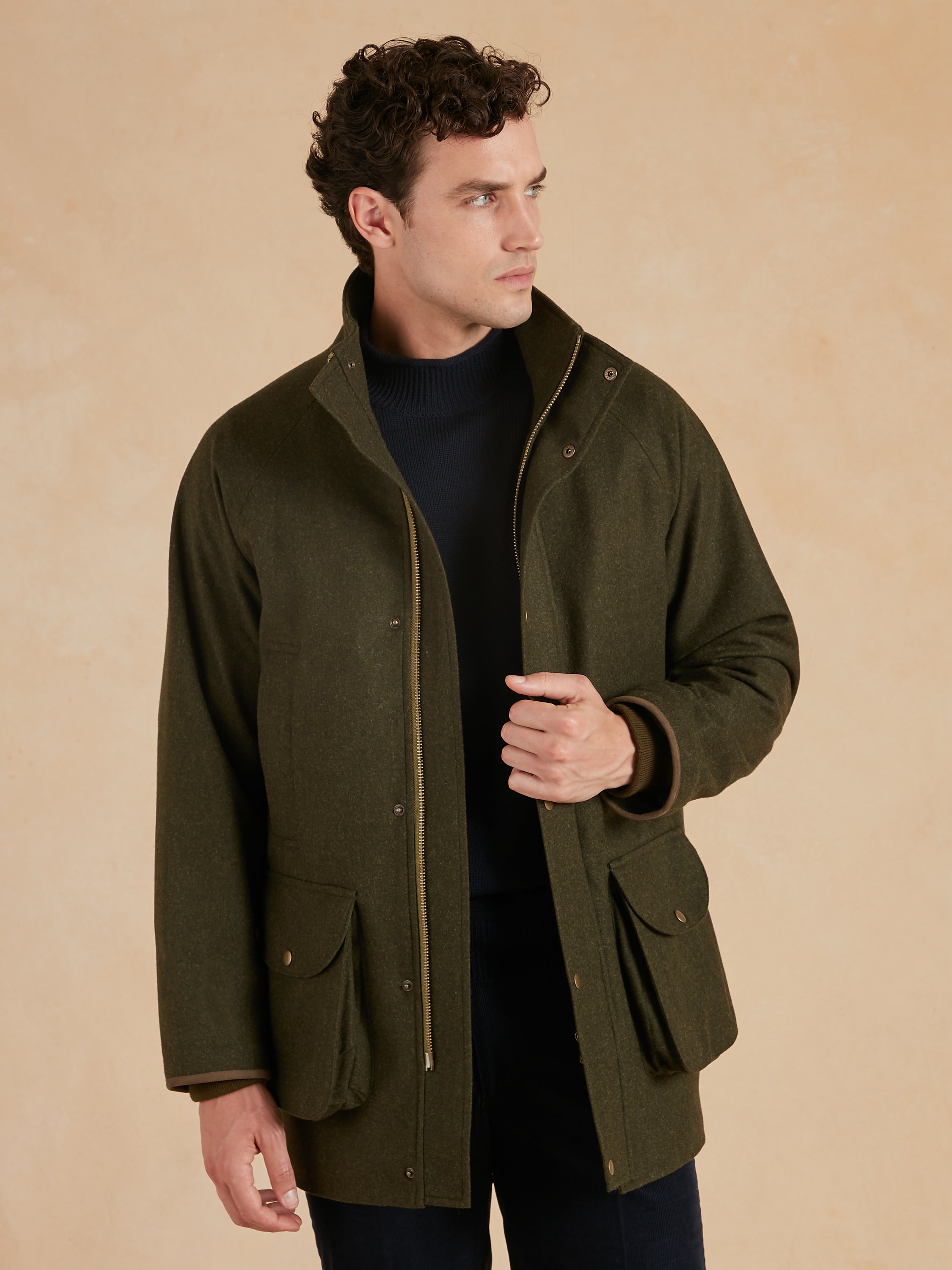 Field Coat - Loden Green