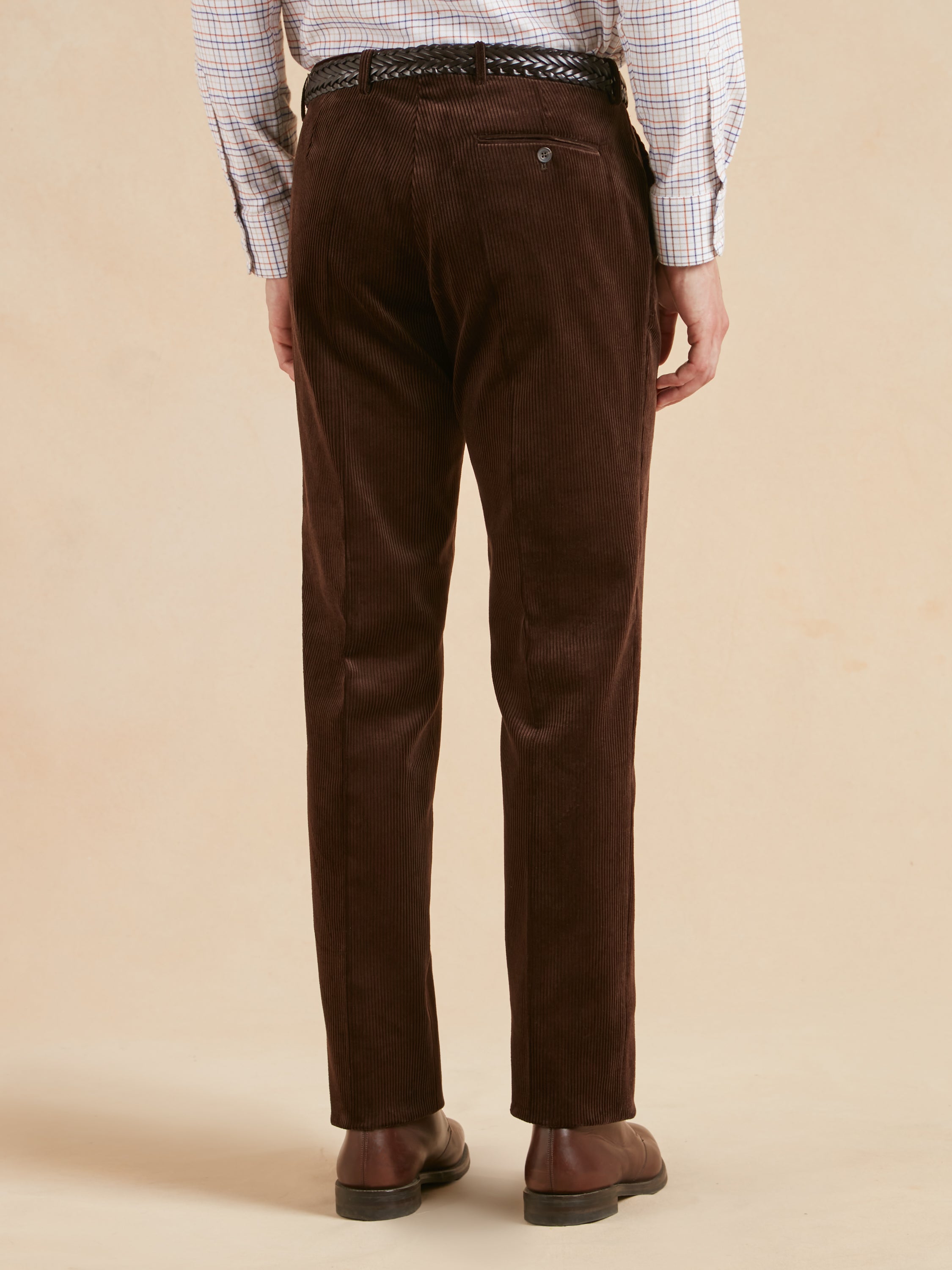 Heavyweight Corduroy Trousers - Dark Brown