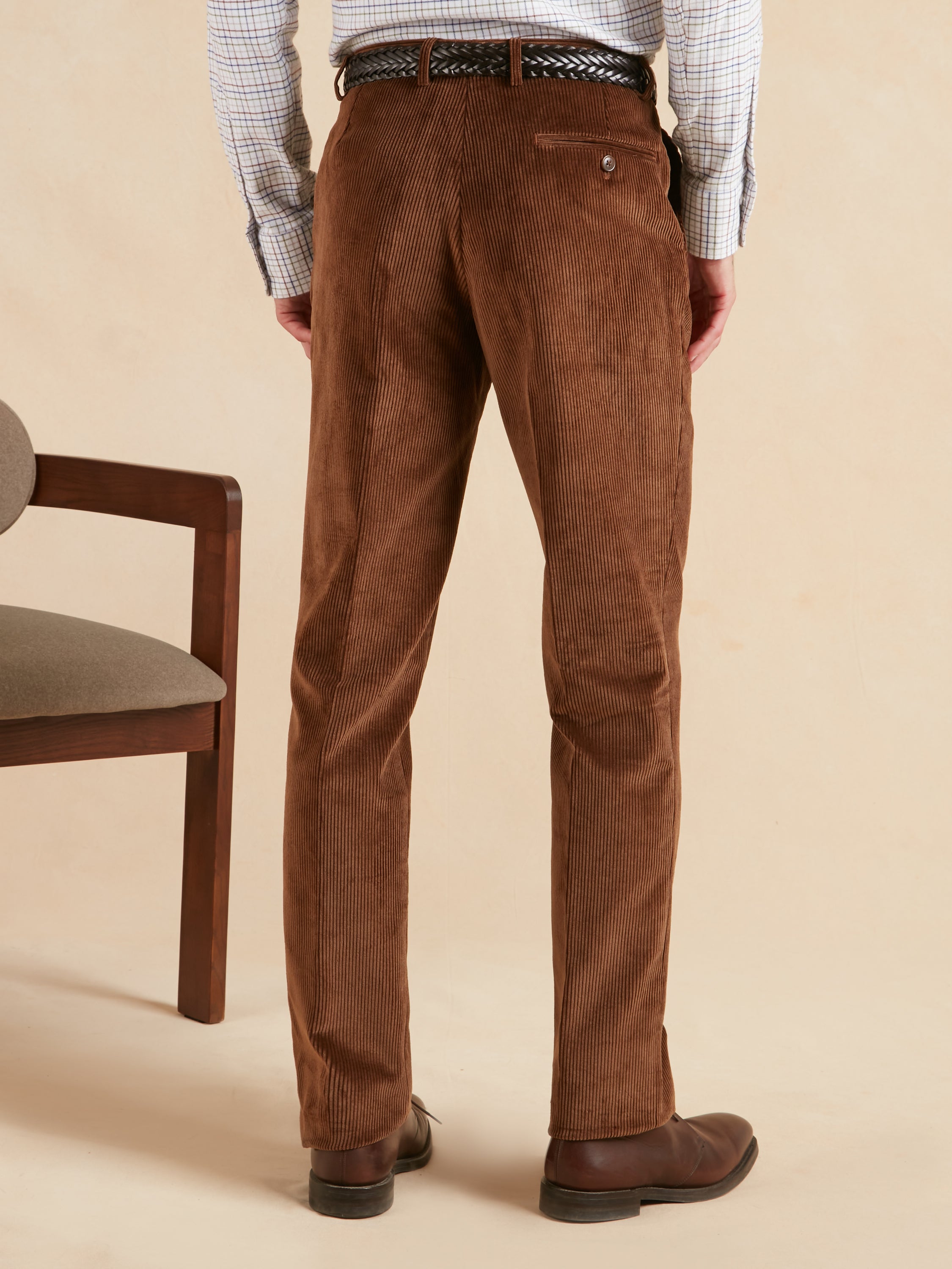 Heavyweight Corduroy Trousers - Tan
