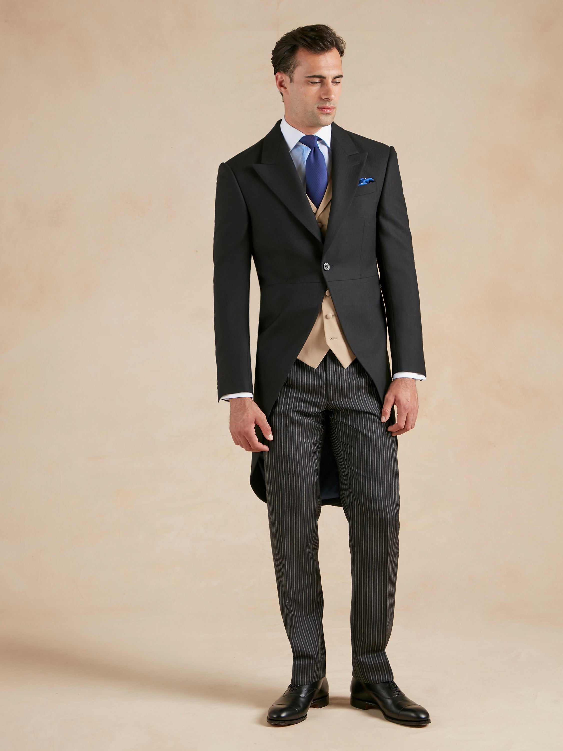 Morning Suit Hire - Morning Coat, Trousers & Single Breasted Waistcoat