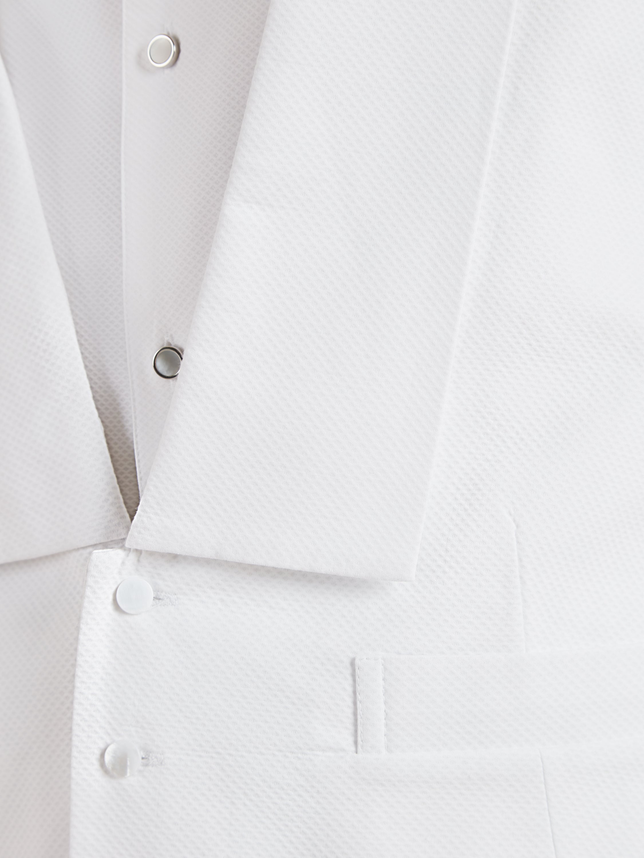 Marcella Waistcoat, Backed - White