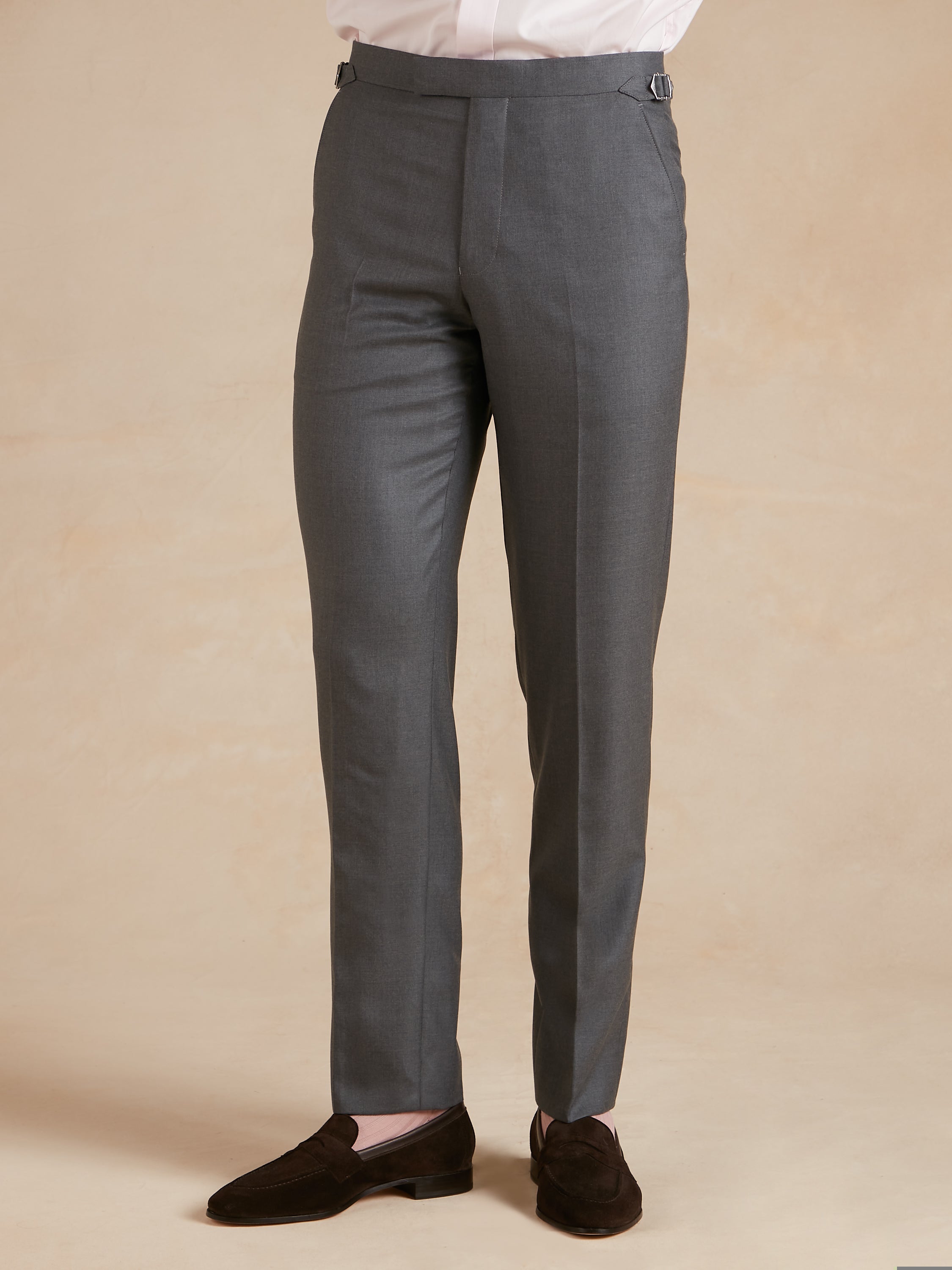 Mayfair Tailored Suit - Grey Superfine Wool