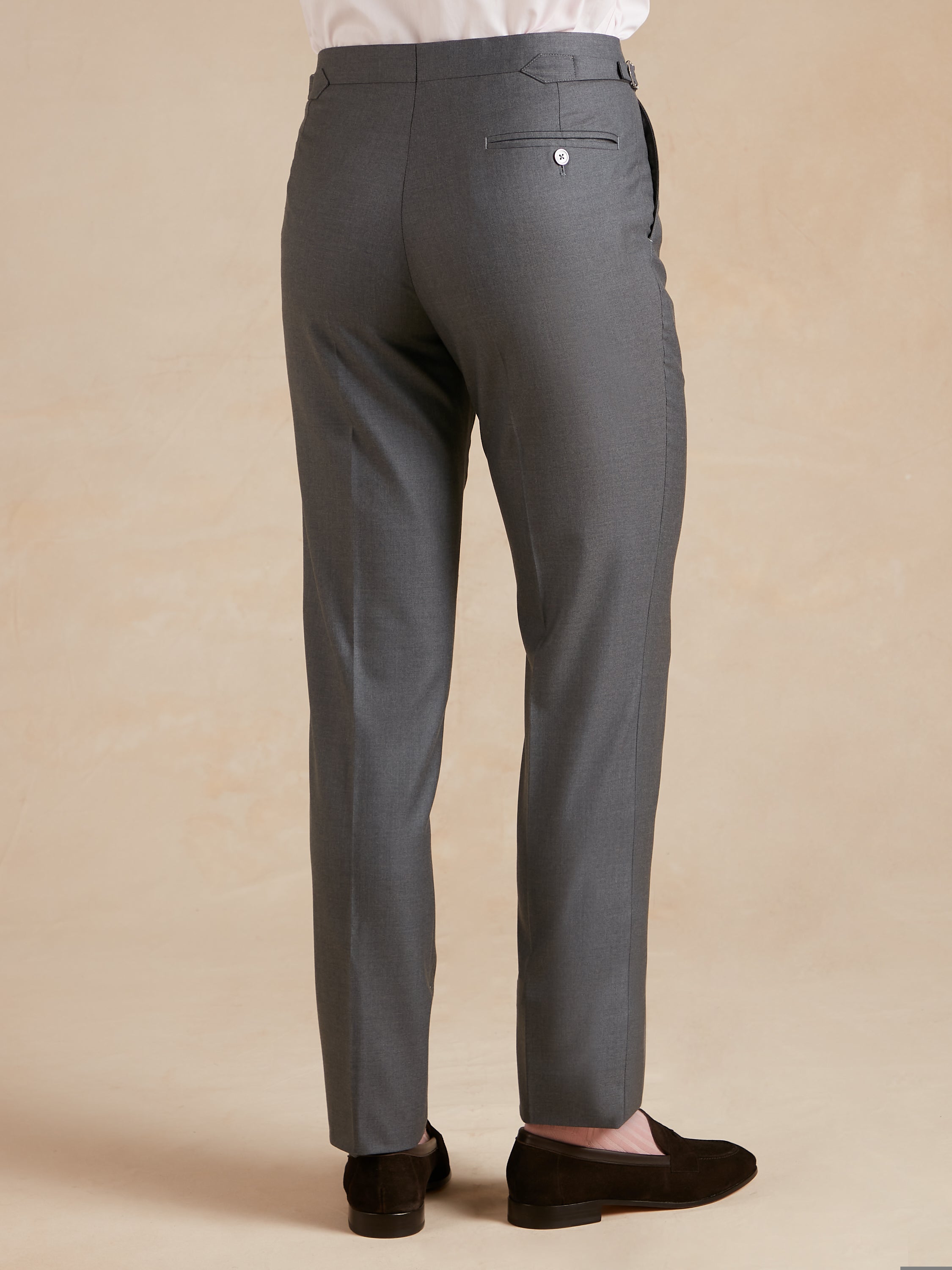Mayfair Tailored Suit - Grey Superfine Wool