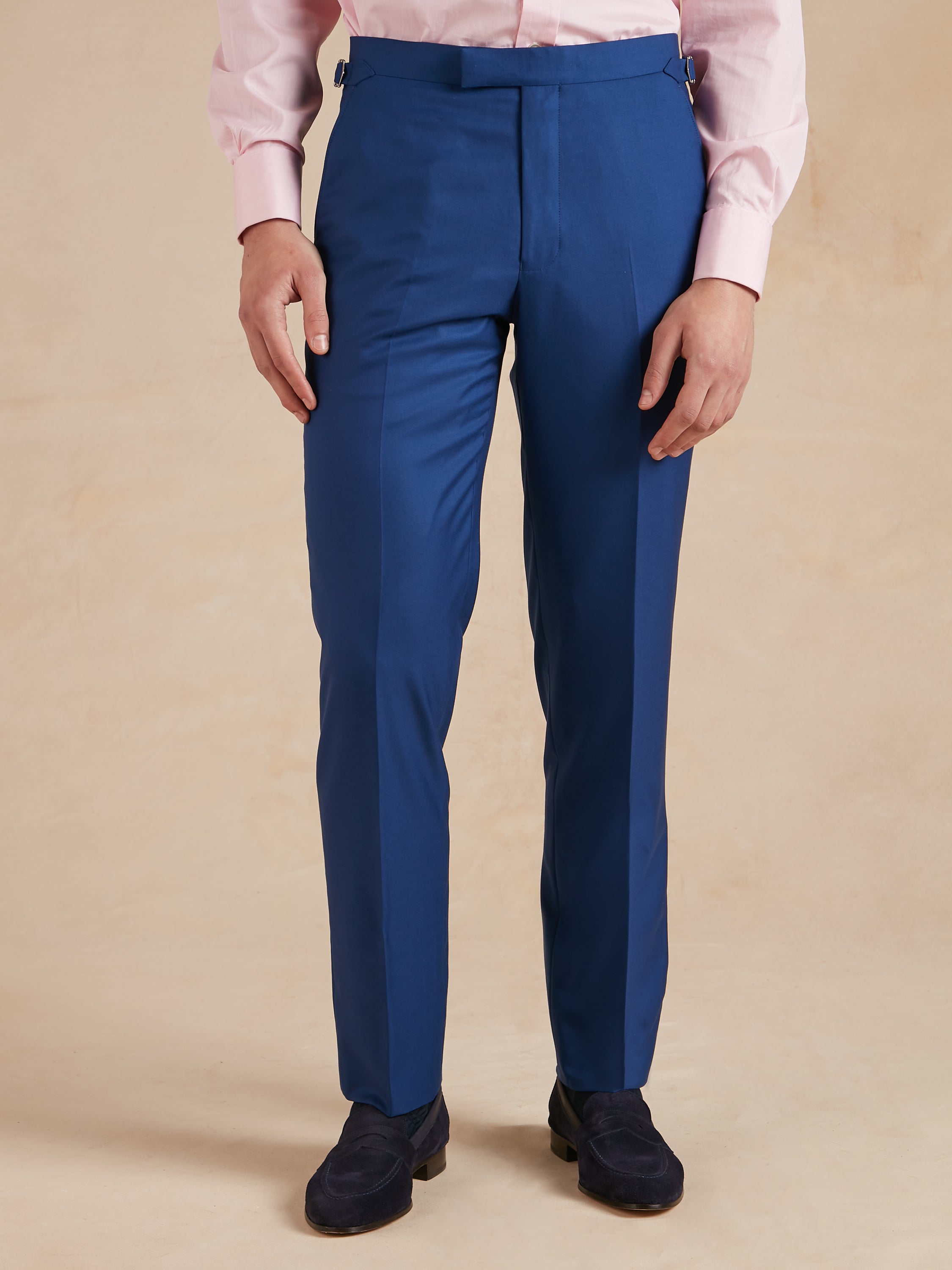 Mayfair Tailored Fit Suit - Royal Blue Superfine Wool