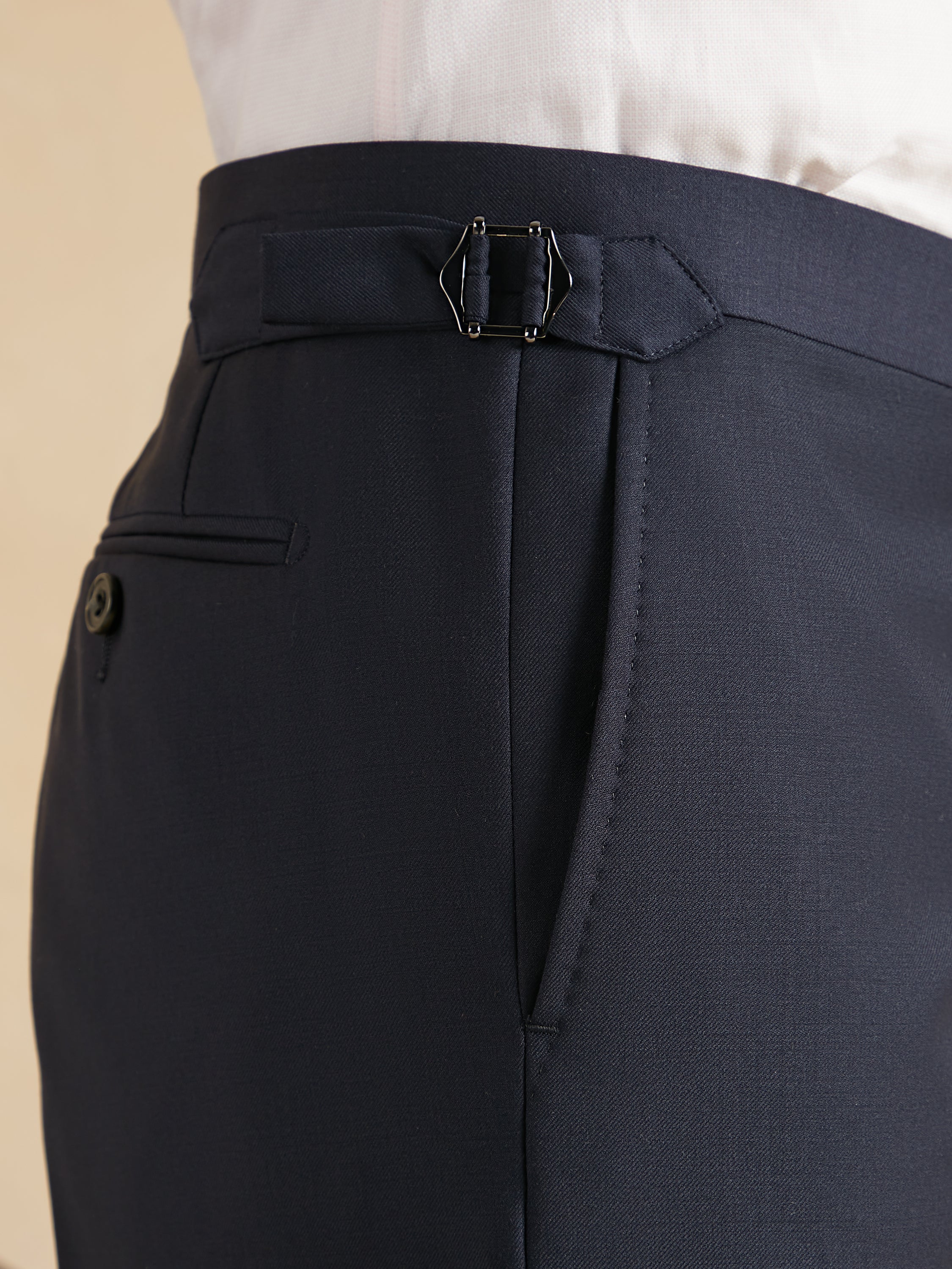 Mayfair Tailored Fit Suit - Navy Wool