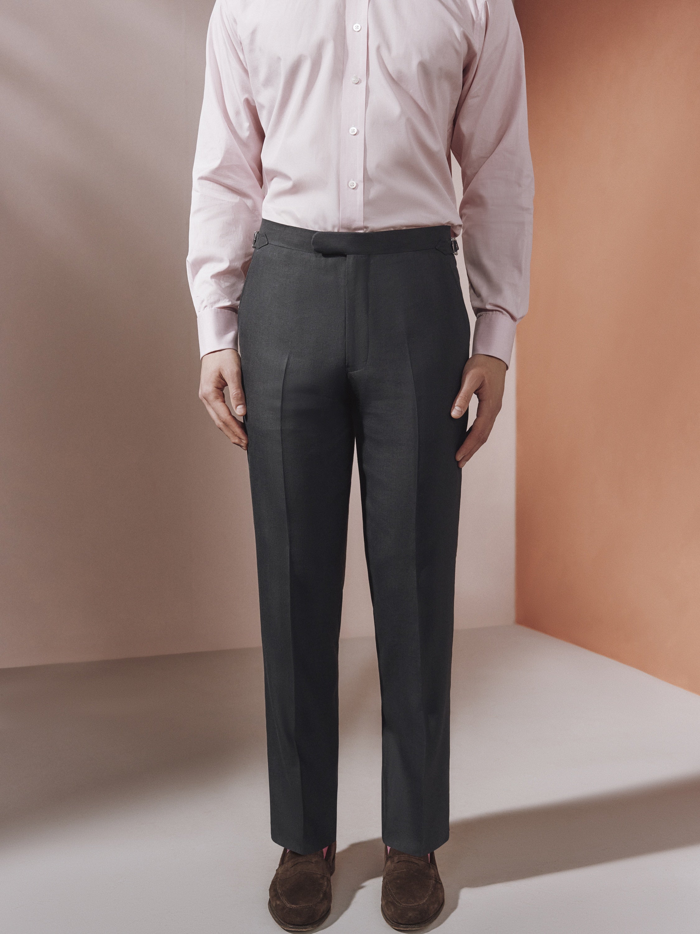 Deconstructed Suit Drago Linen and Wool - Navy