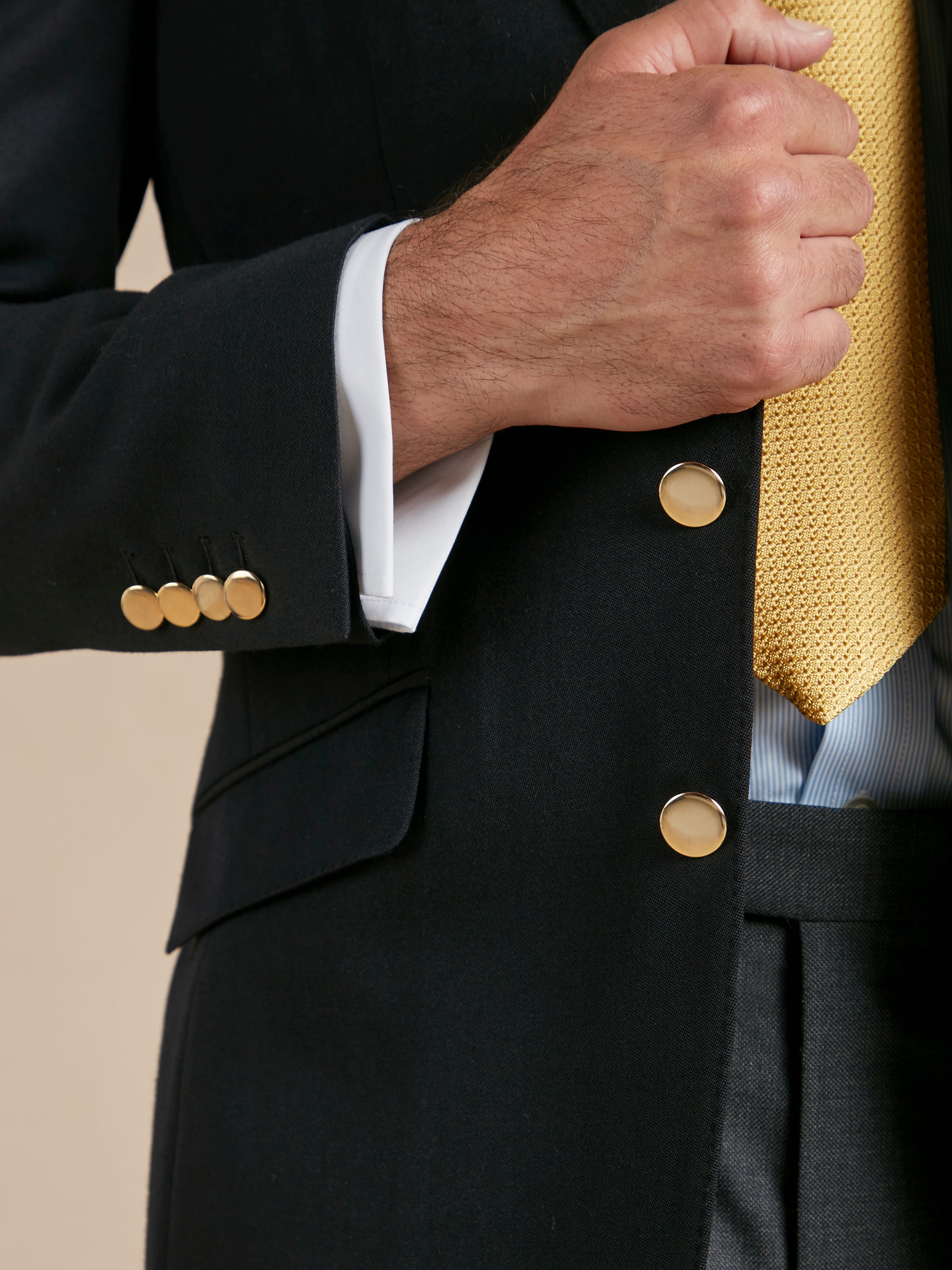 Single Breasted Navy Blazer