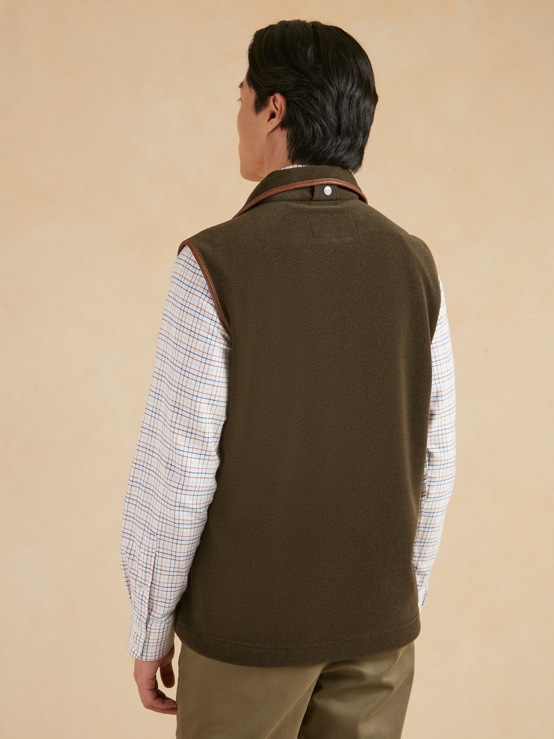 Schoffel Oakham Fleece Gilet - Dark Olive