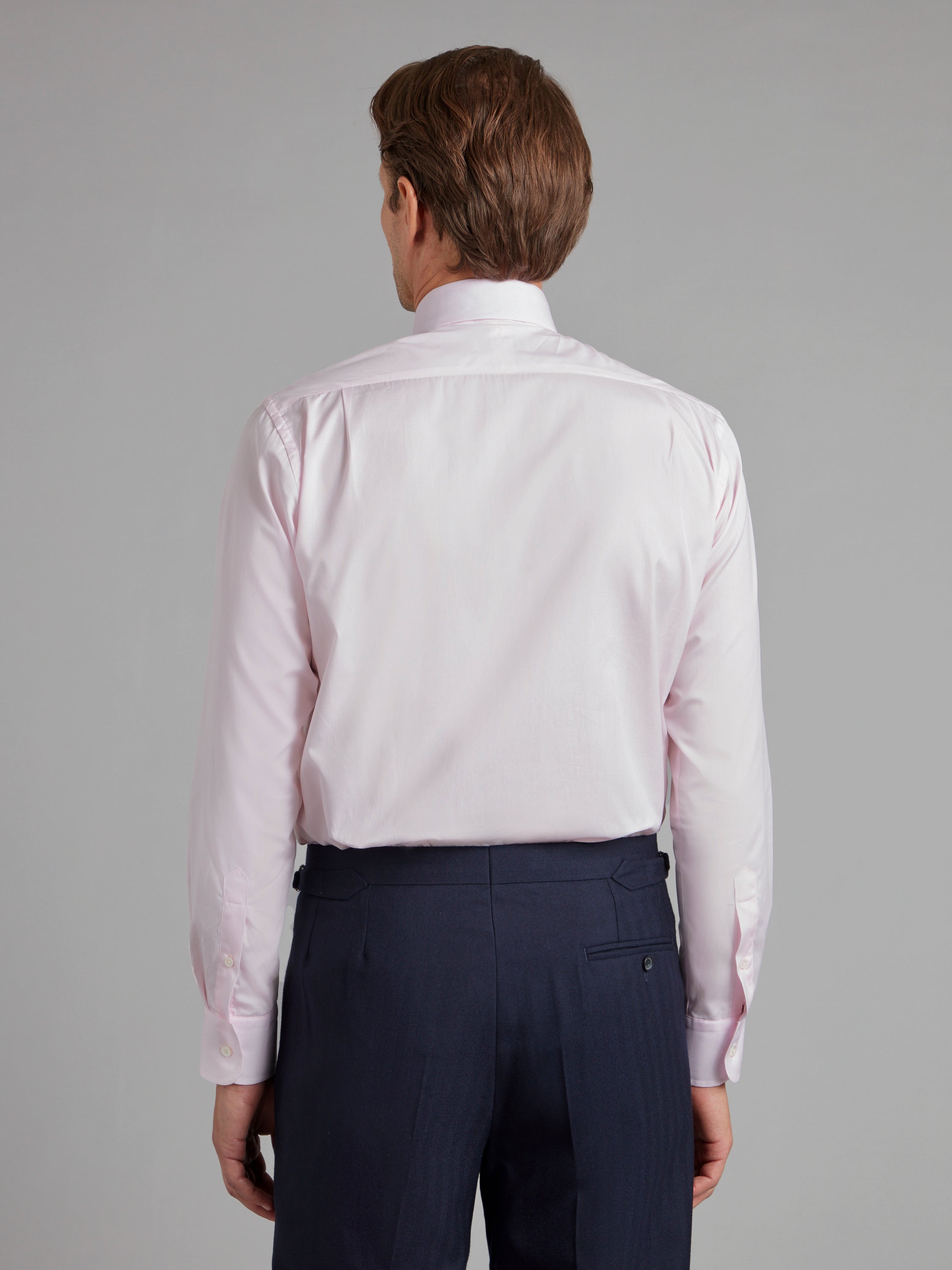 Single Cuff City Shirt, Poplin - Pink
