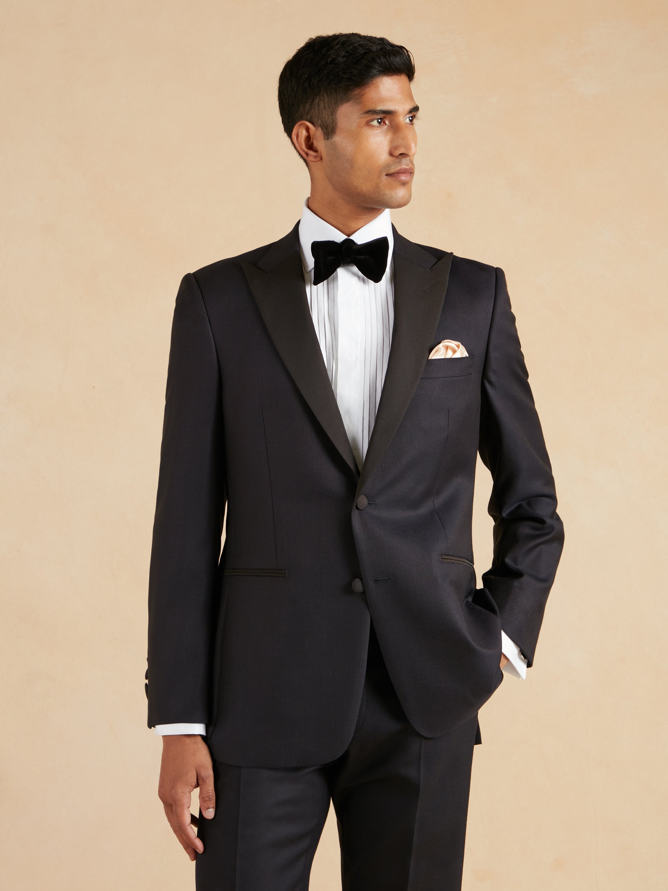 Sloan Exclusive Dinner Jacket Loro Piana - Midnight Blue