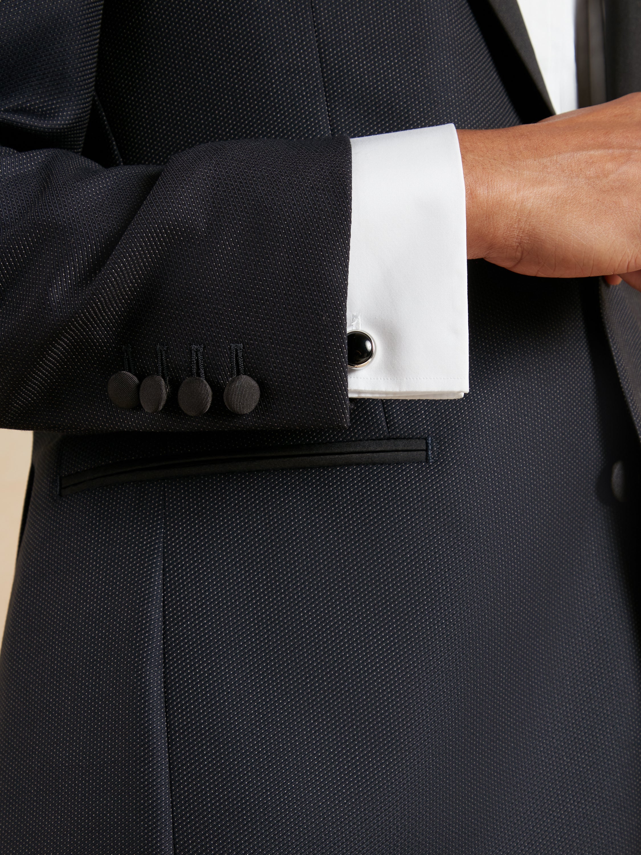 Sloan Exclusive Dinner Jacket Loro Piana - Midnight Blue