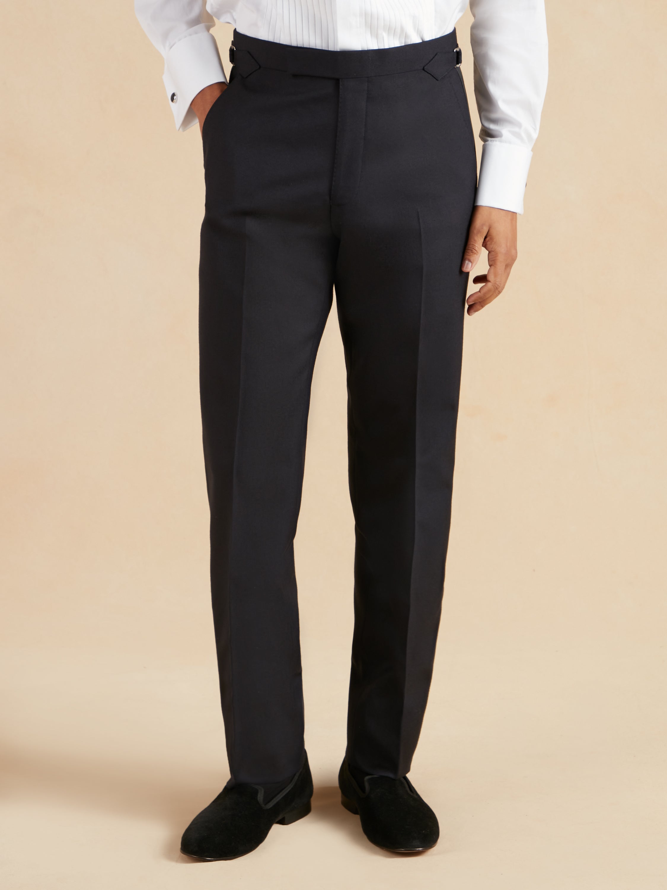 Sloan Exclusive Dinner Trousers - Midnight Blue