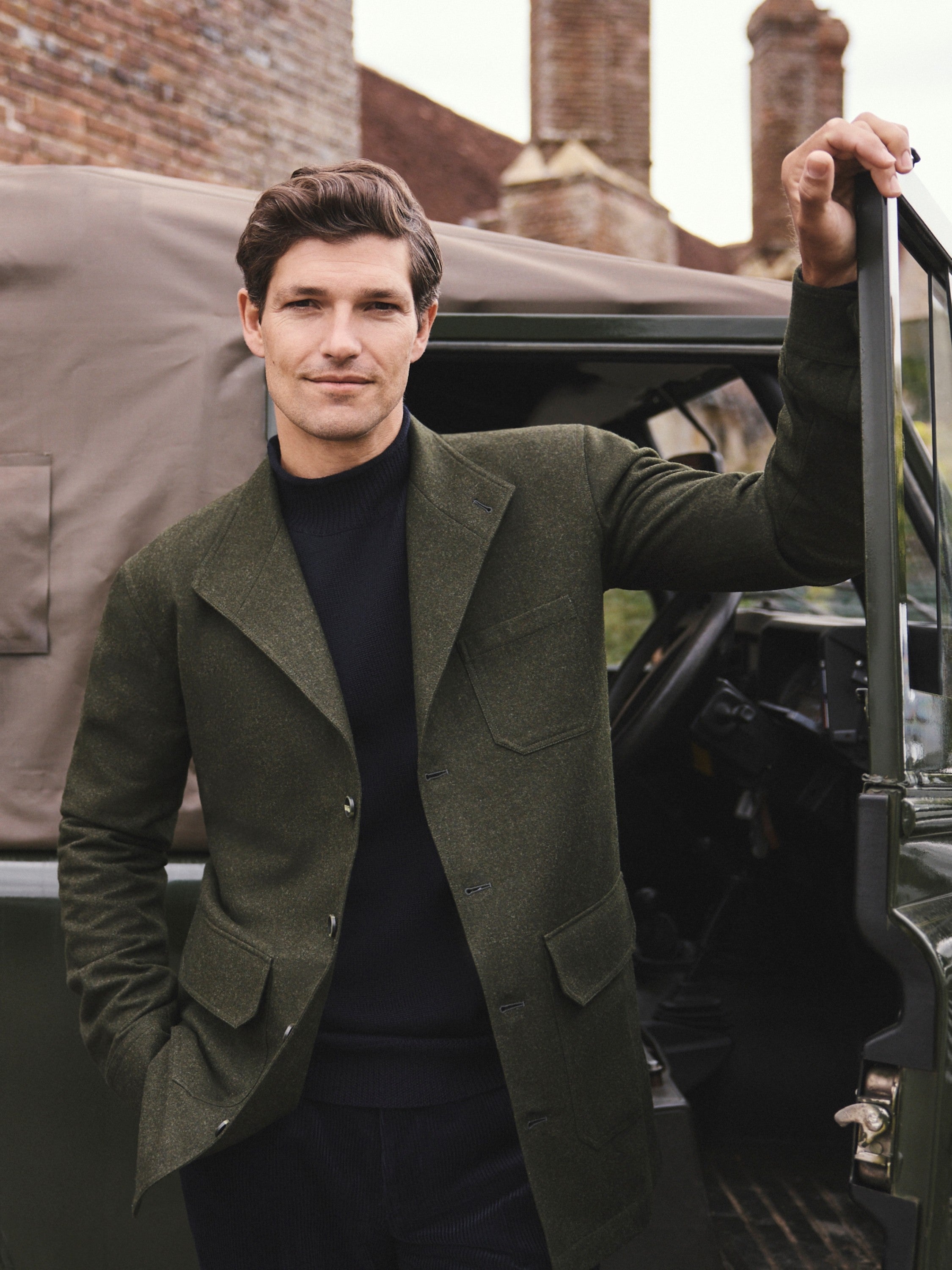 Teba Jacket Loden - Moss Green