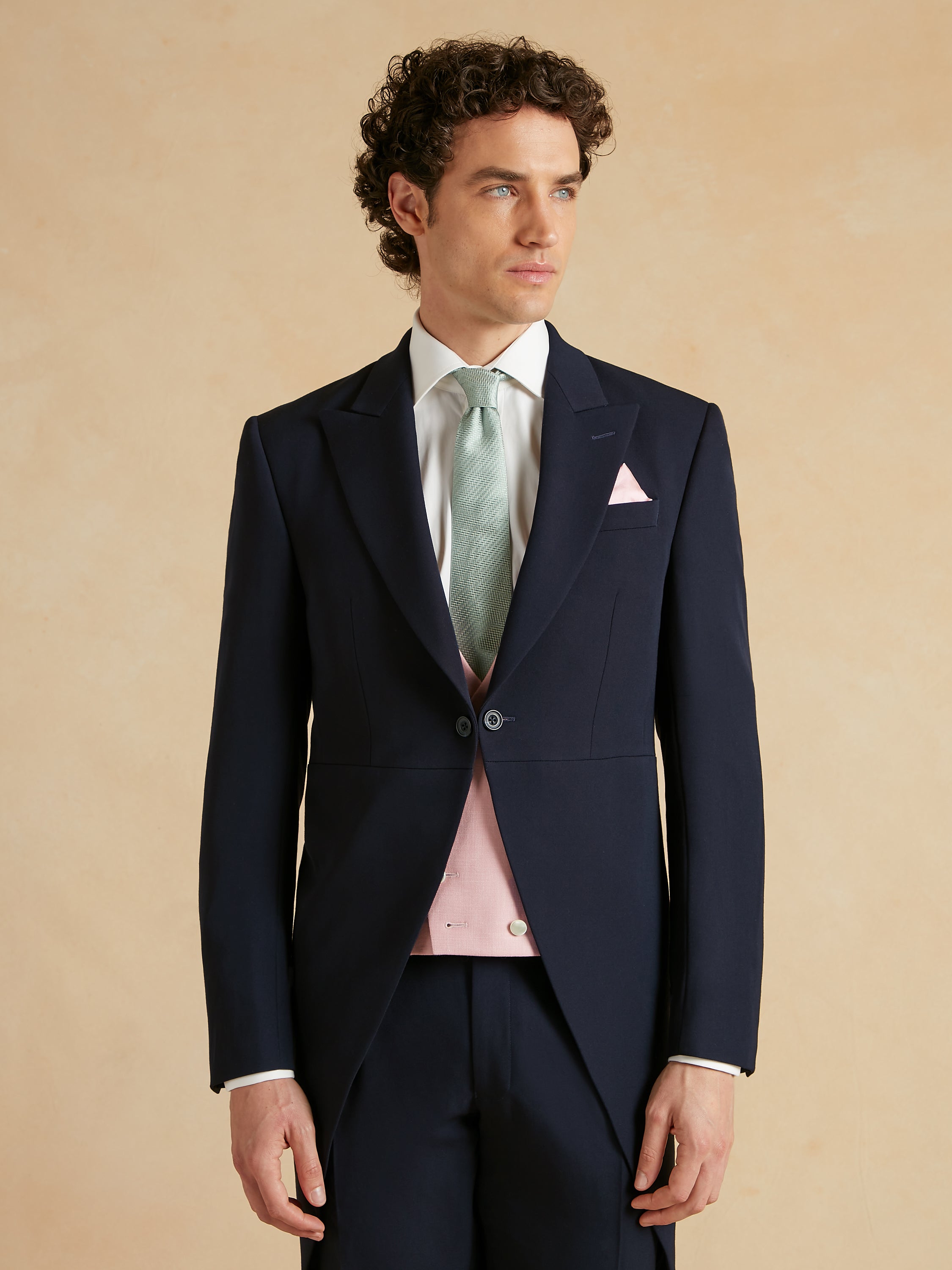 The Ascot Dormeuil Morning Suit - Navy