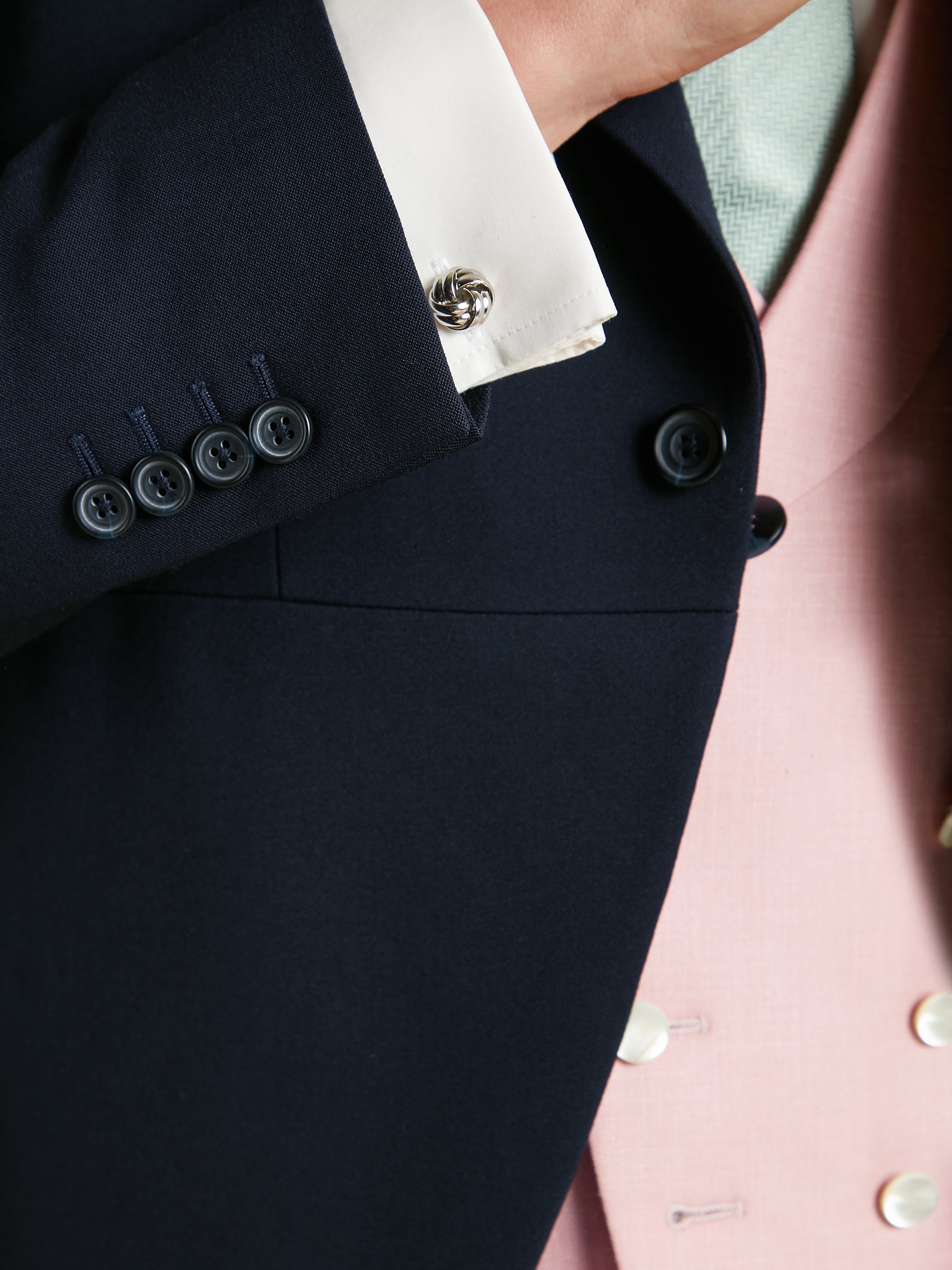 The Ascot Dormeuil Morning Suit - Navy