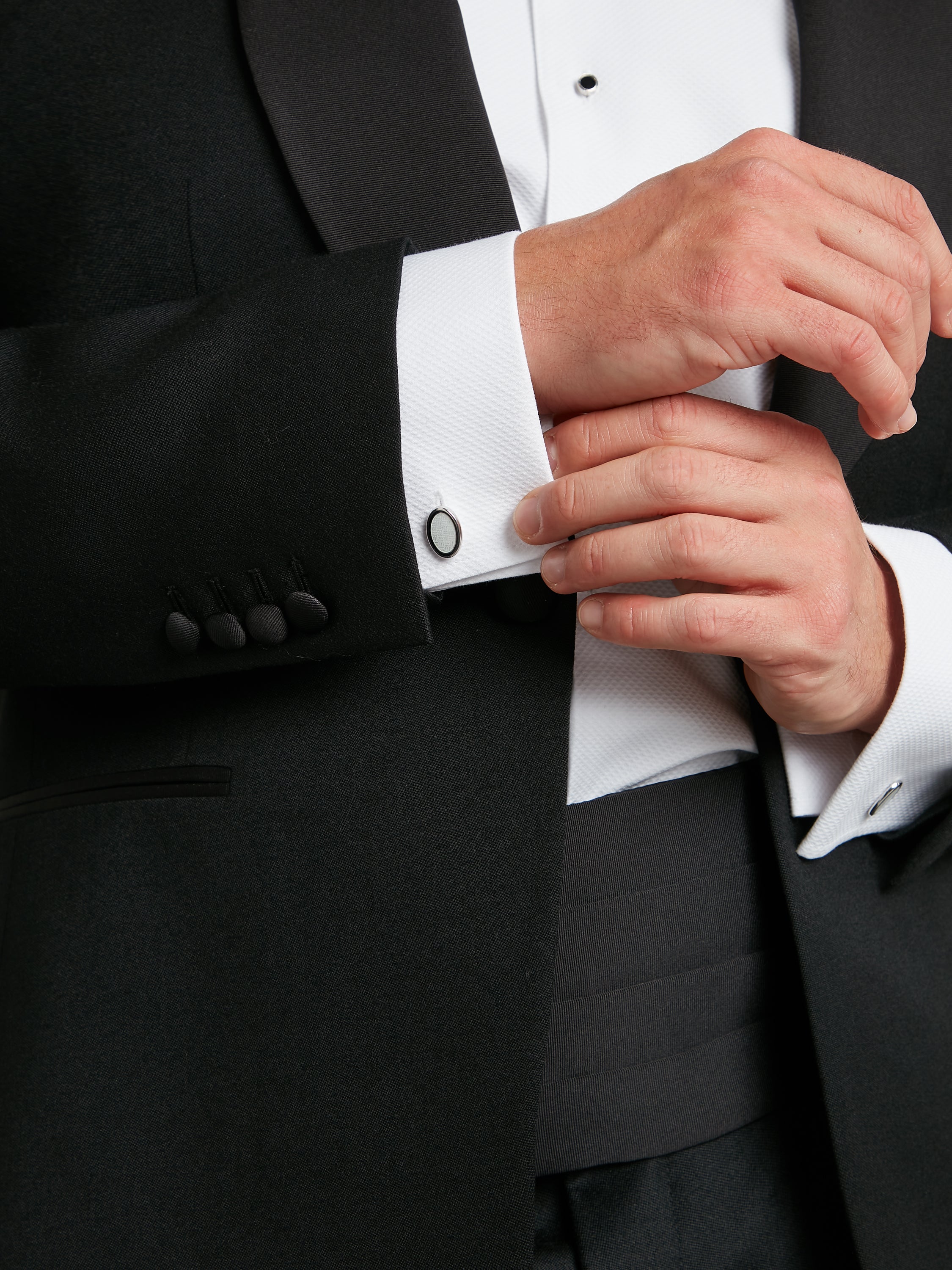 Whittaker Dinner Jacket - Black Barathea