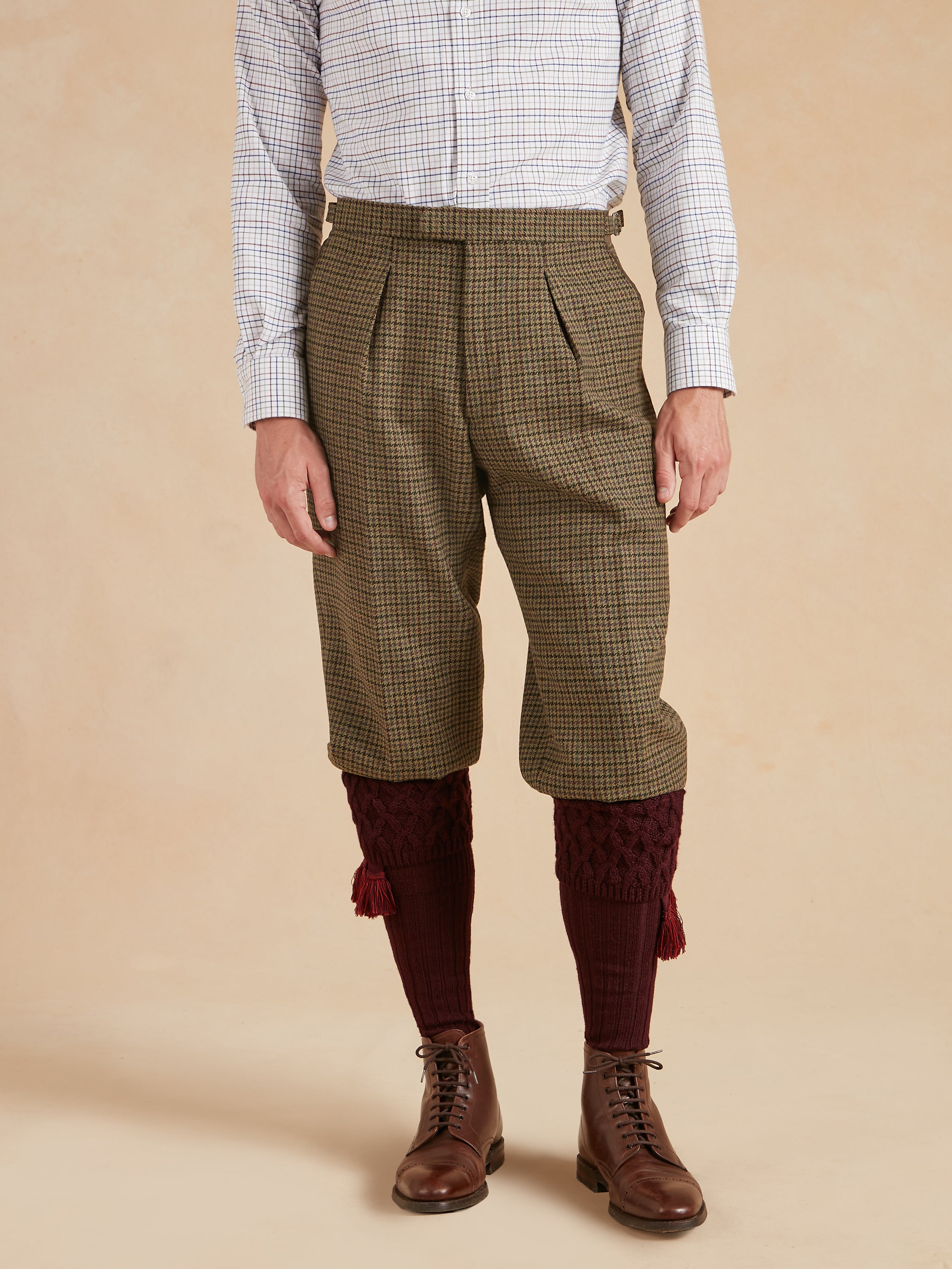 Breeks - Highland Club Check Tweed