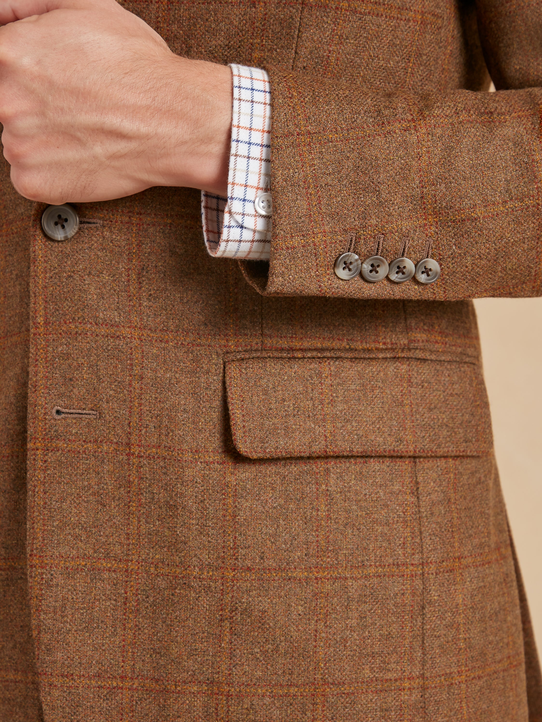 Eaton Jacket - Ambermoore Plaid Tweed