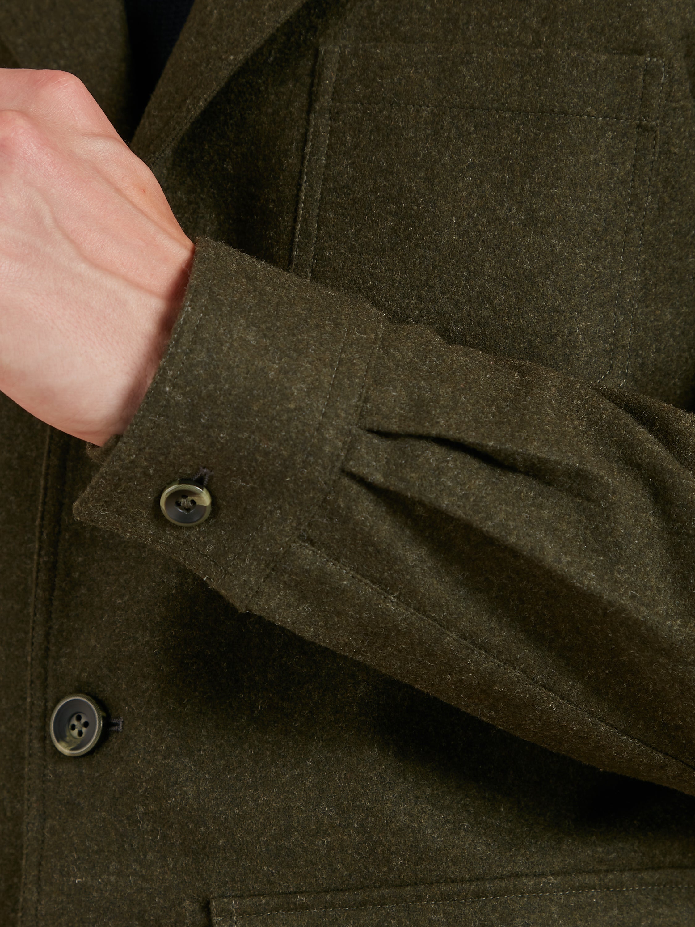 Teba Jacket Loden - Moss Green