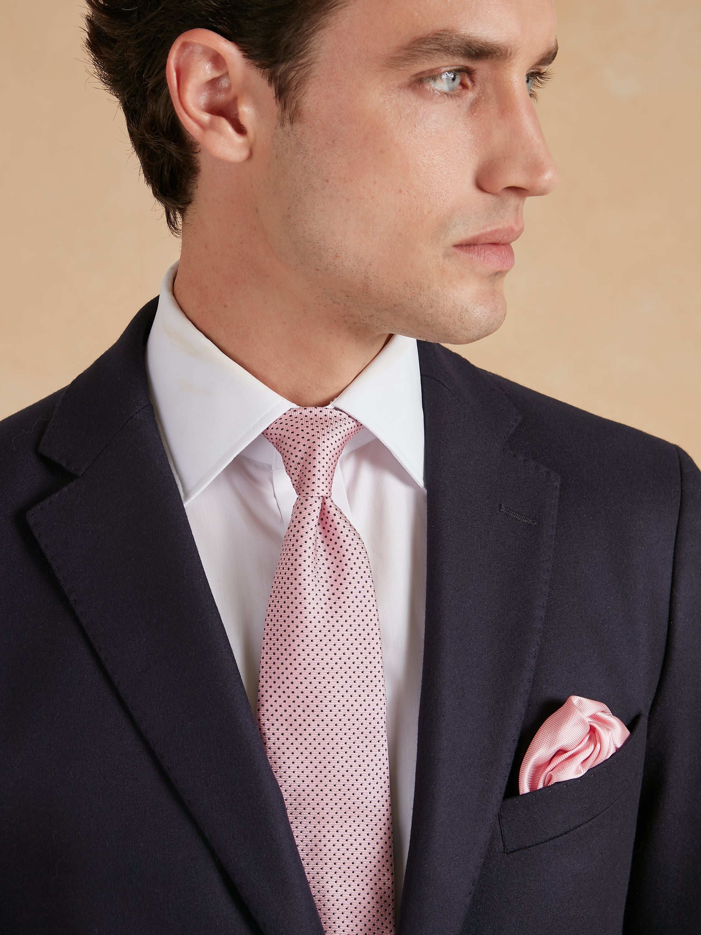 Unstructured Jacket Drago Flannel - Navy