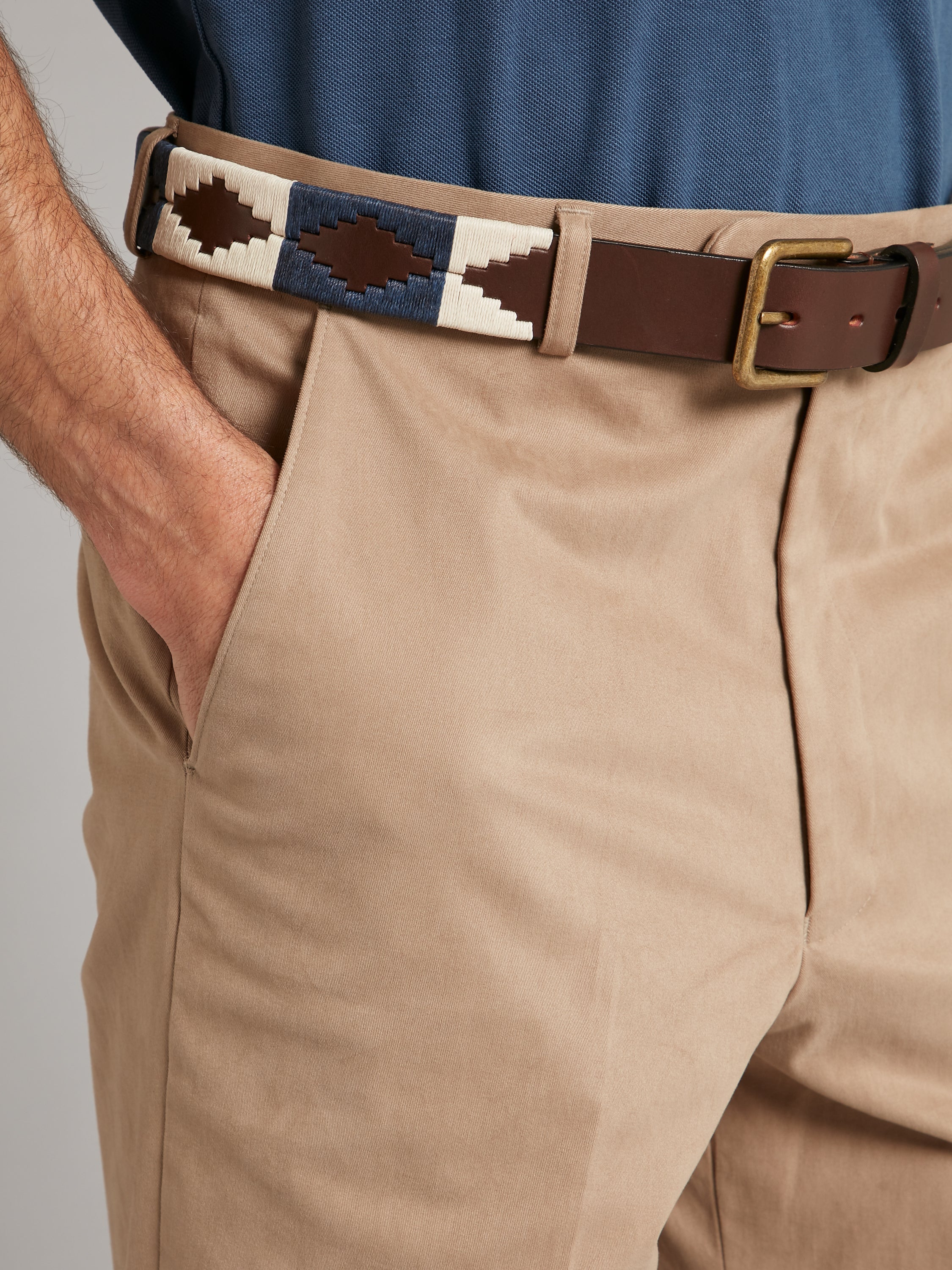 Heavyweight Cotton Trousers - Tan