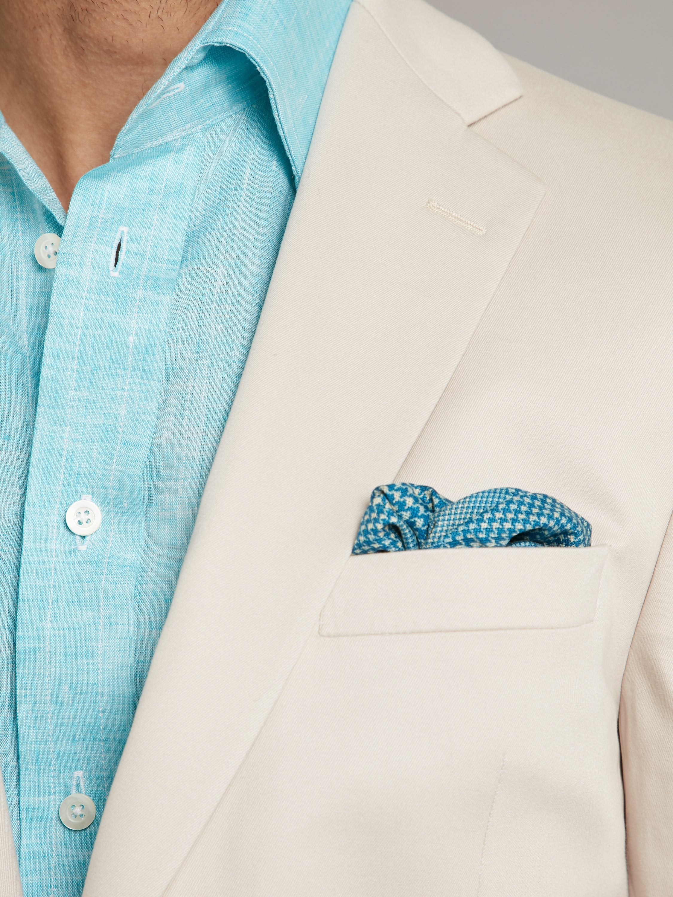 Eaton Jacket - Stone Cotton