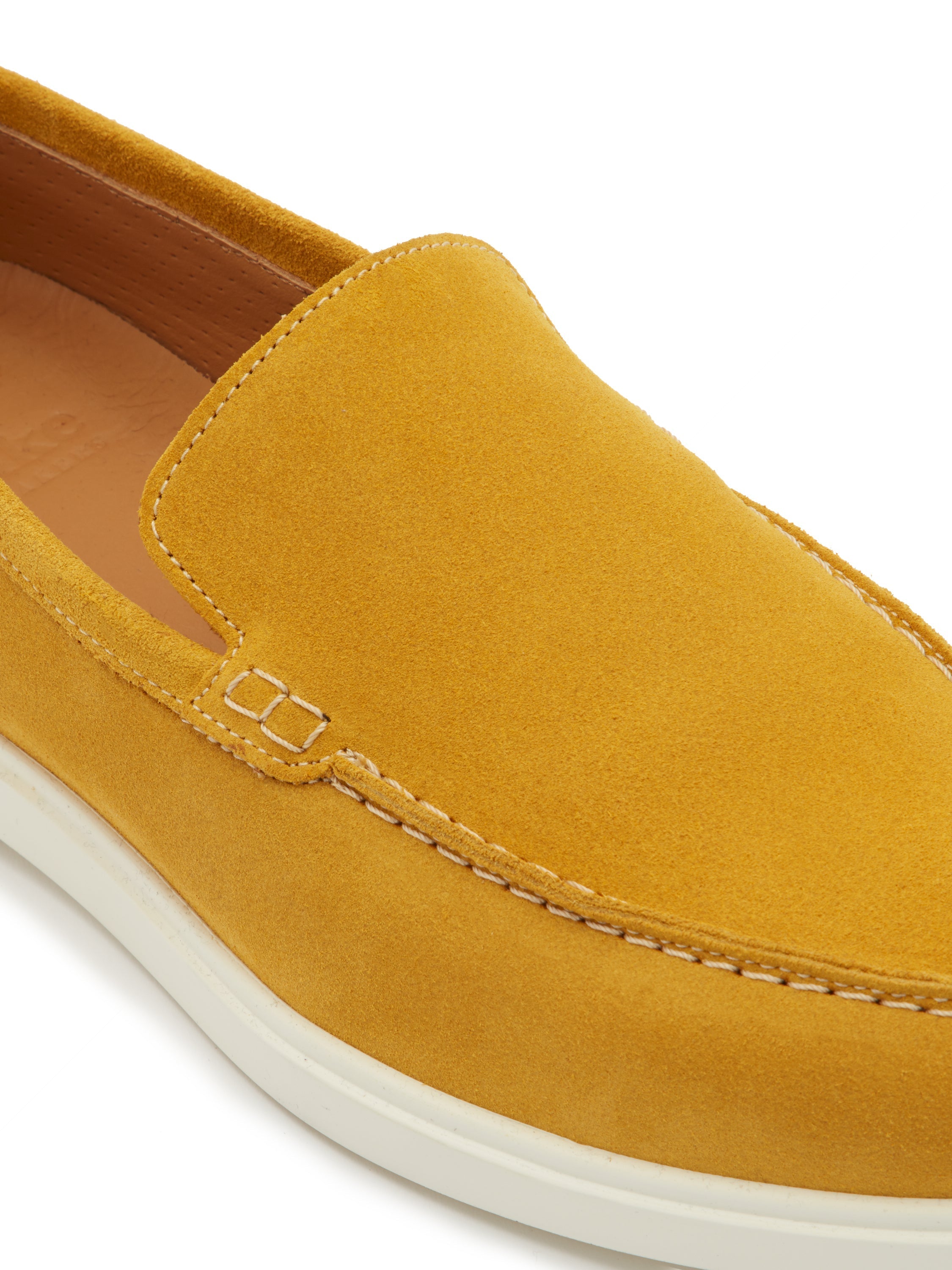 Moccasin Suede - Yellow