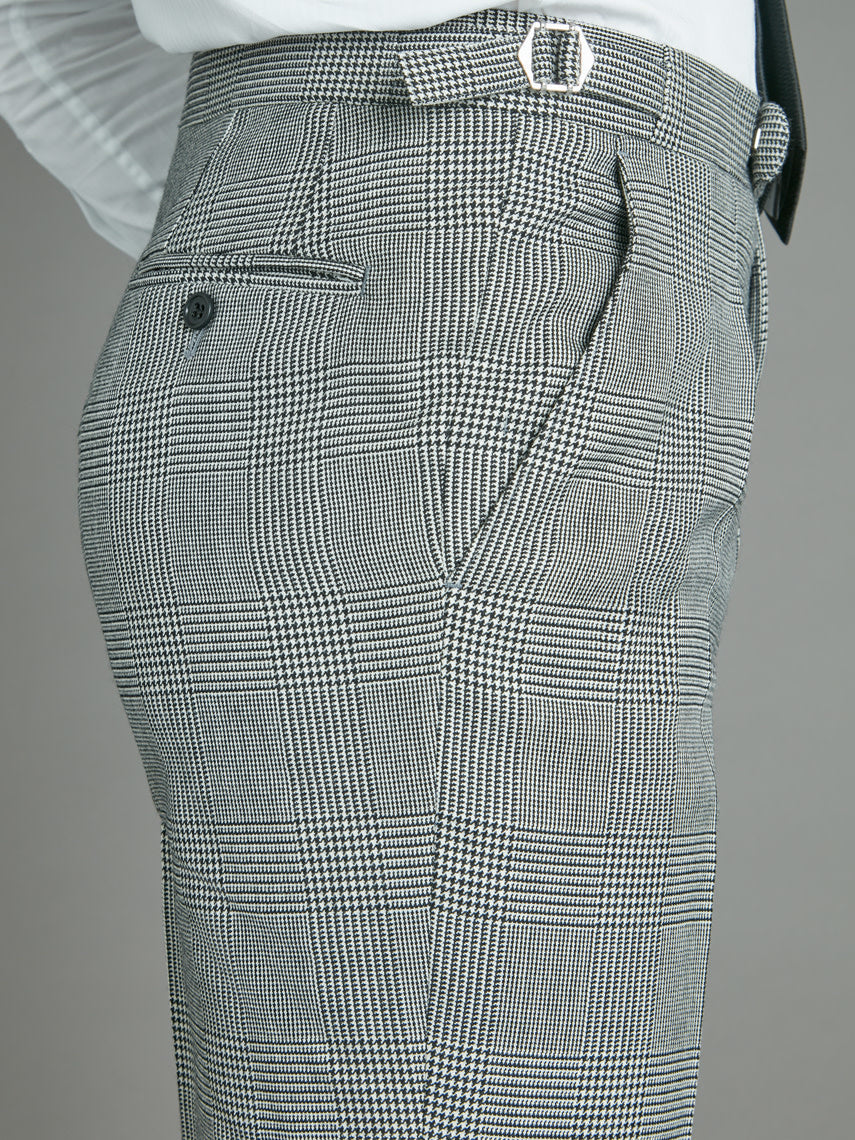 Pleated Morning Trousers - Prince of Wales