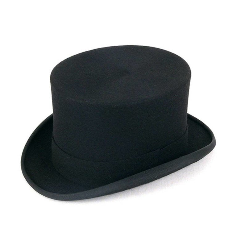 Top Hat Hire - Black Wool Felt