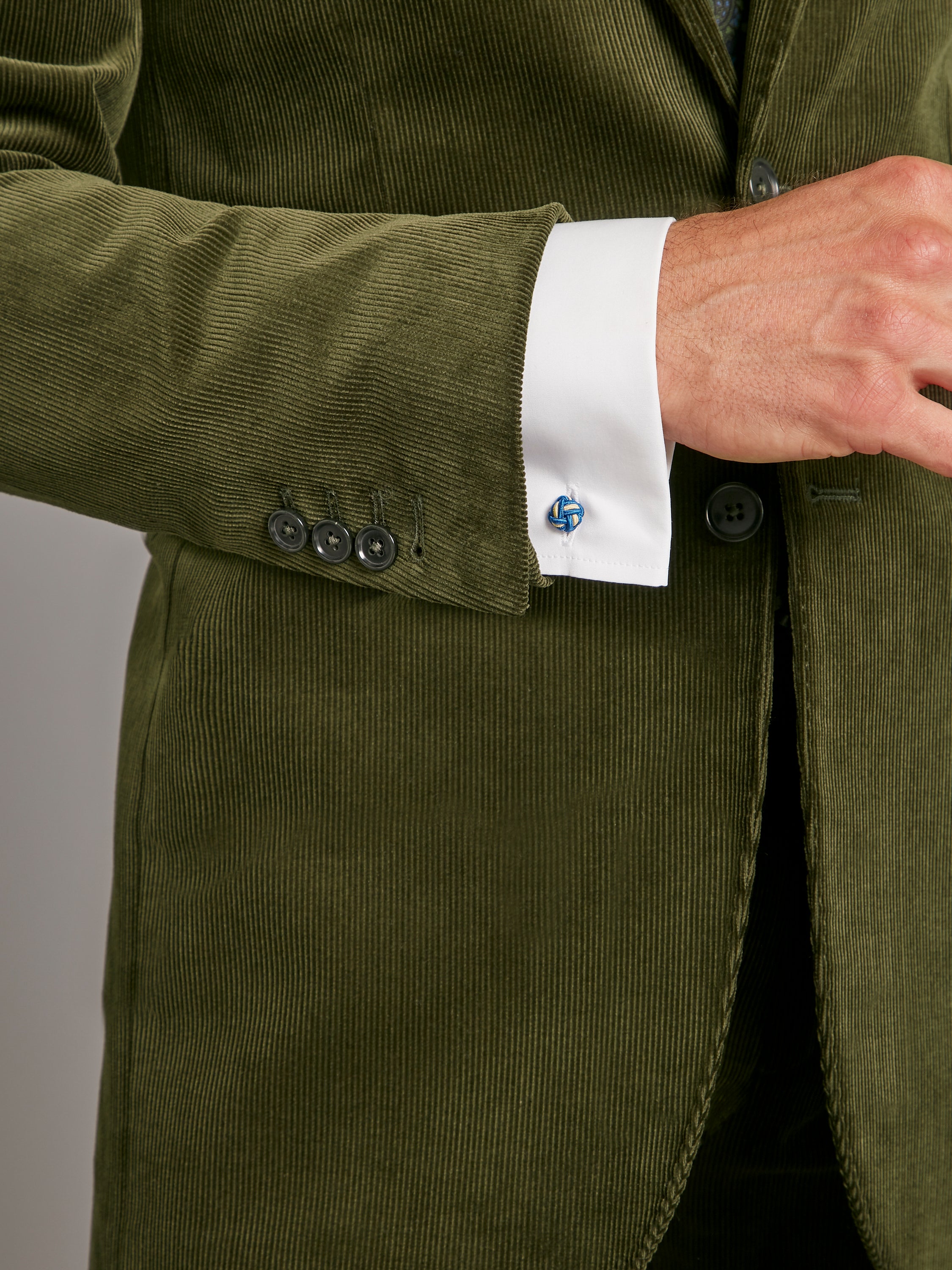 Eaton Jacket - Olive Needlecord | Men's Needlecord Jacket | Oliver