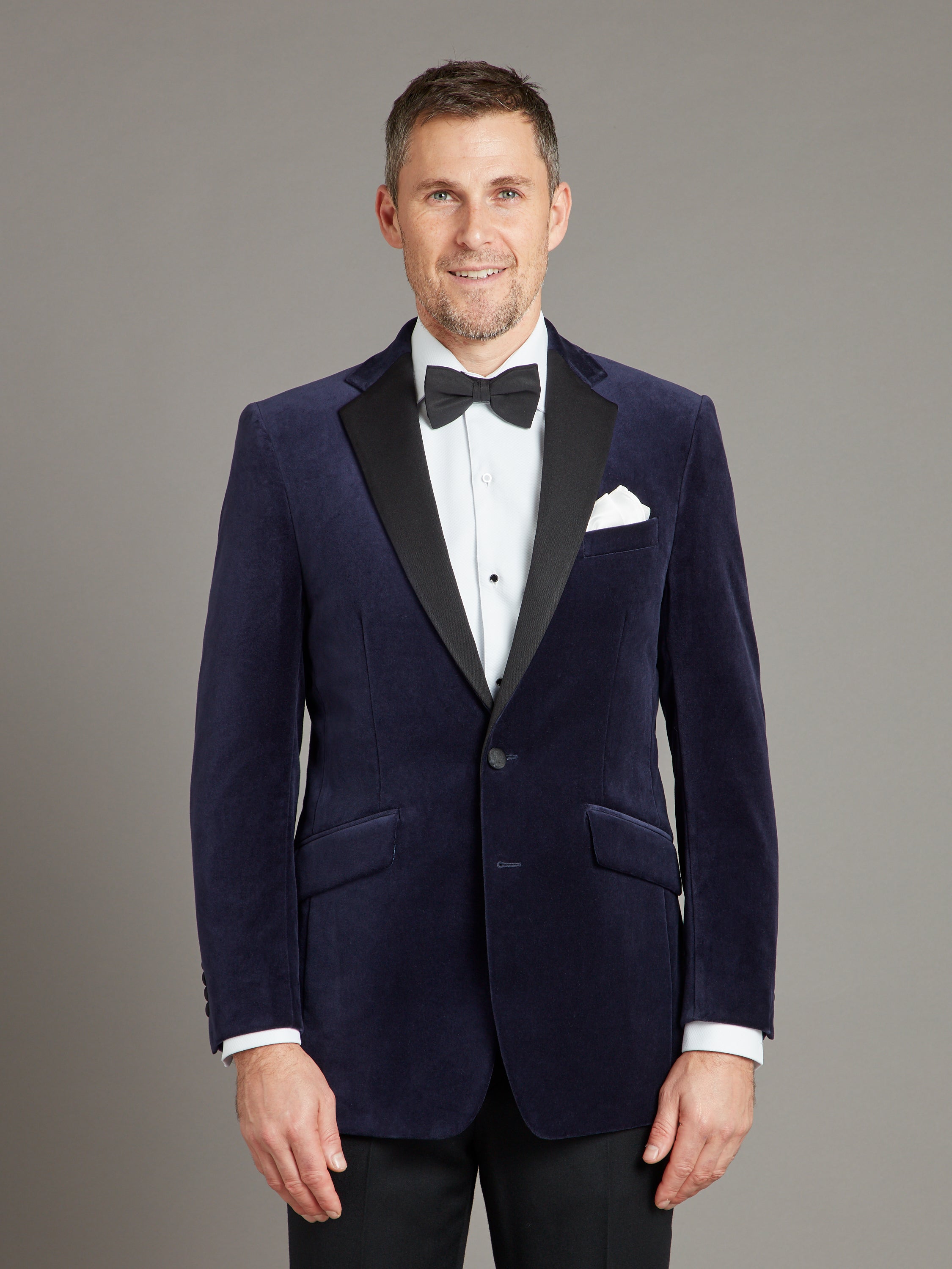 Eaton Jacket - Navy Velvet